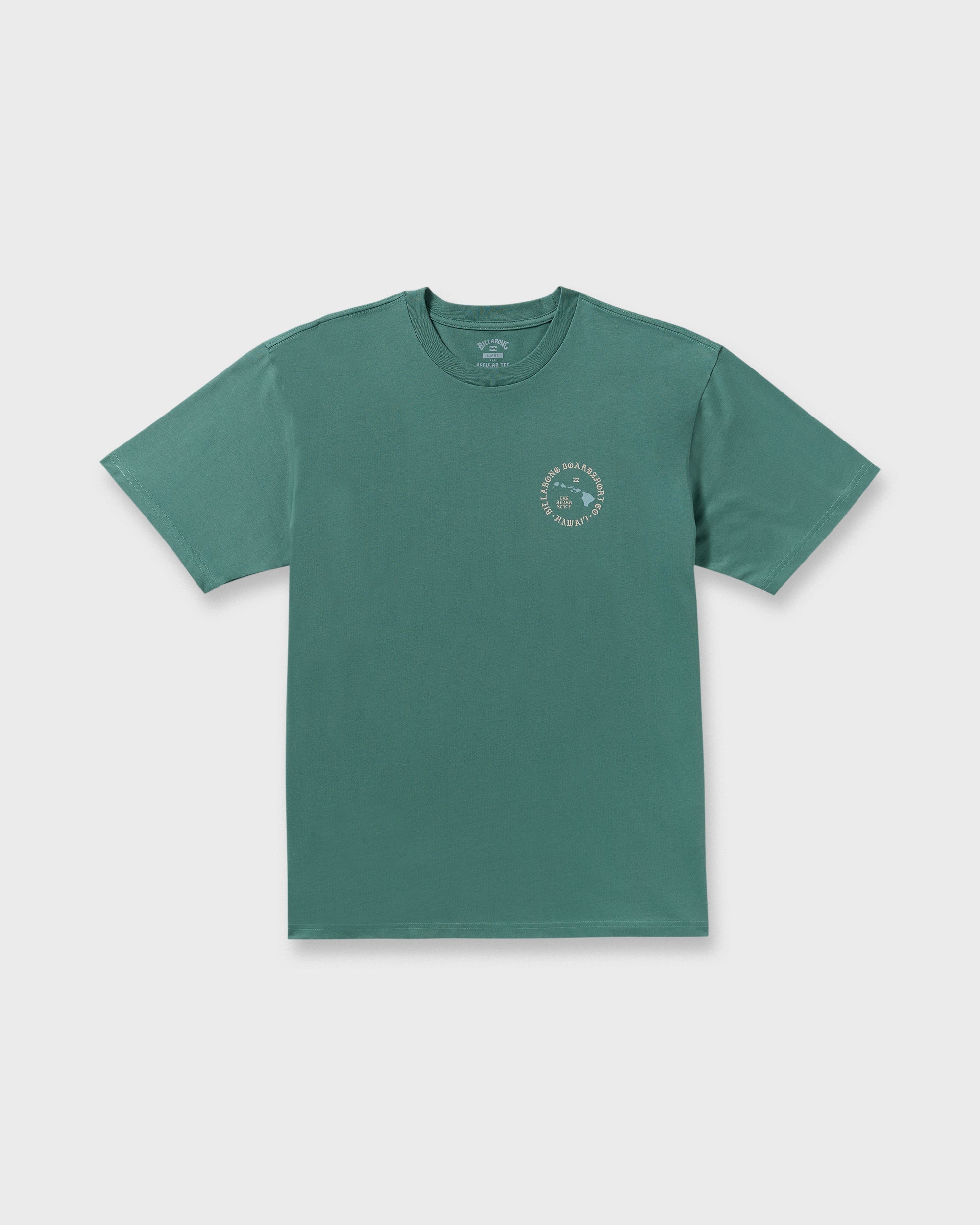 Billabong Aloha Island Hi Regular Short Sleeve T-Shirt - Sage Green