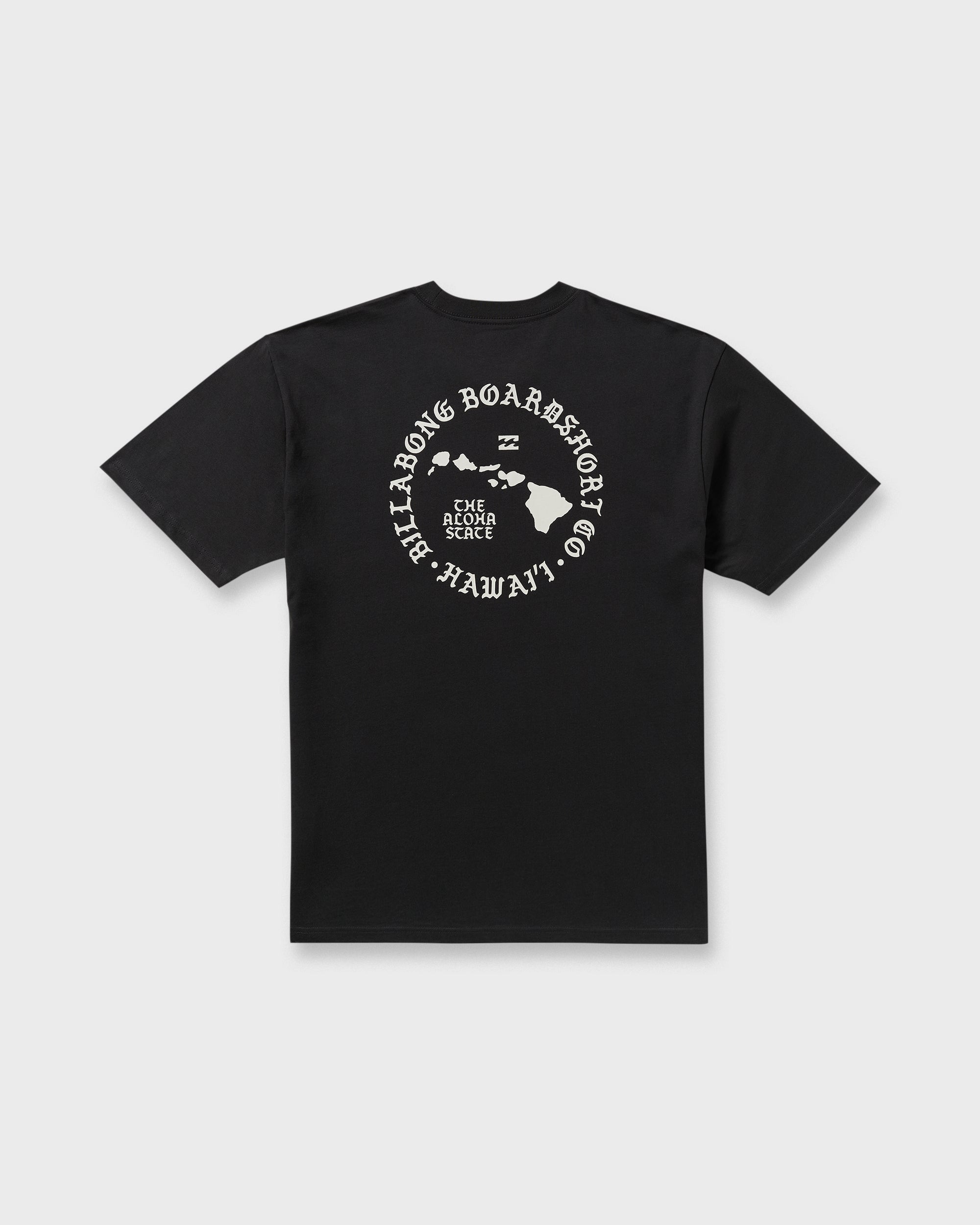 Billabong Aloha Island Hi Regular Short Sleeve T-Shirt - Washed Black