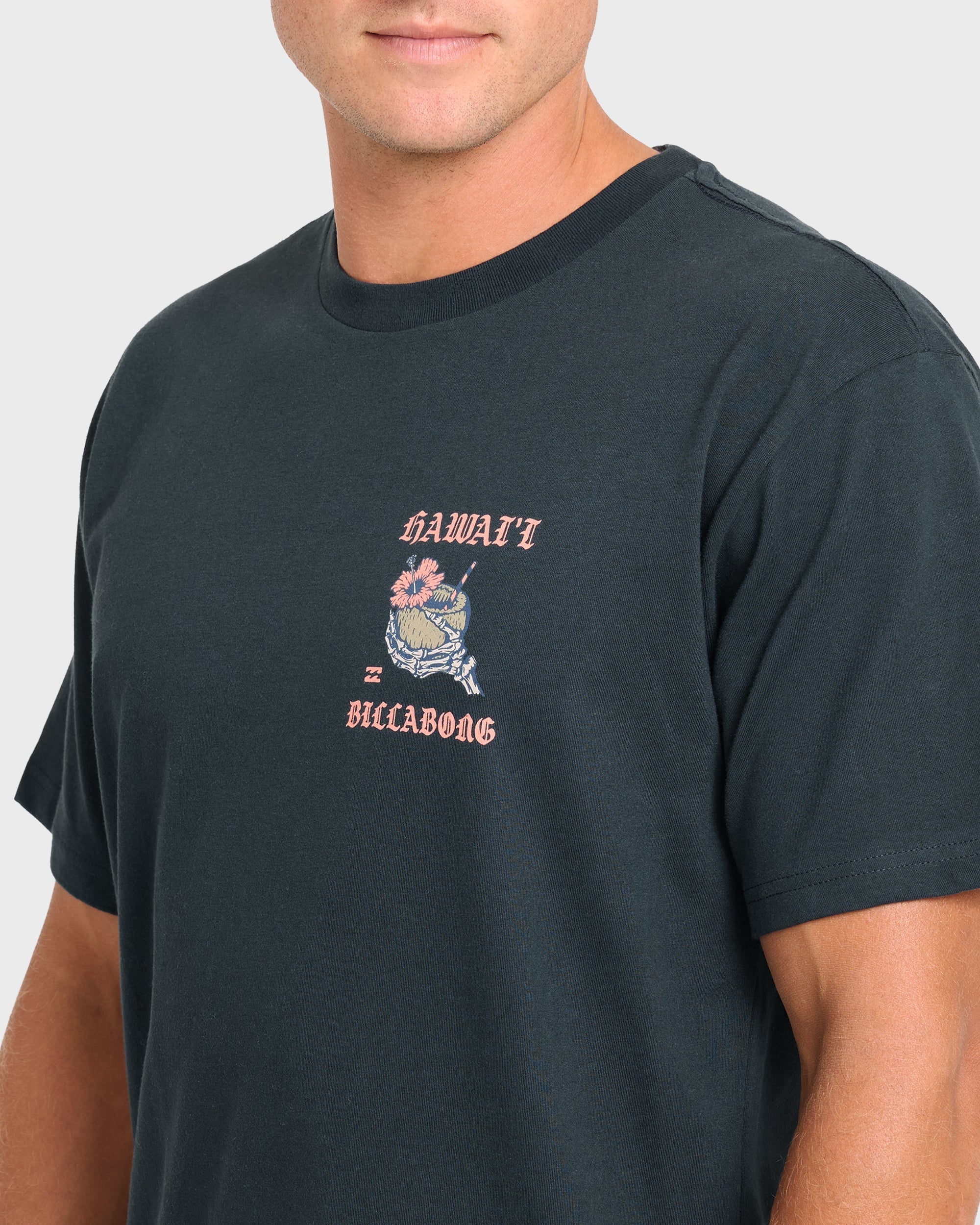 Billabong Mai Tai Hi Regular Short Sleeve T-Shirt - Navy