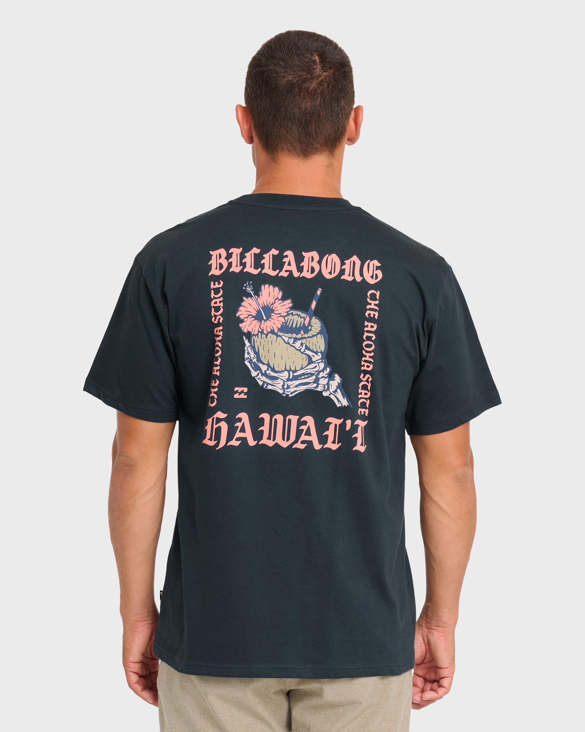 Billabong Mai Tai Hi Regular Short Sleeve T-Shirt - Navy