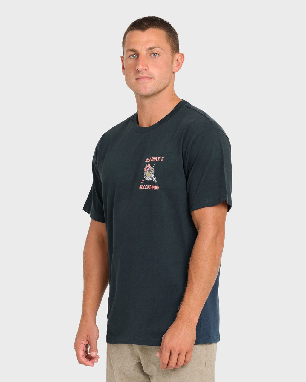 Billabong Mai Tai Hi Regular Short Sleeve T-Shirt - Navy