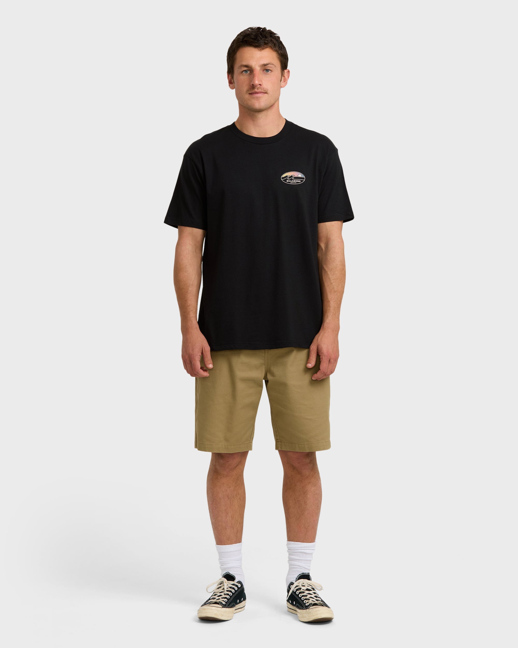 Billabong Runner Premium Short Sleeve T-Shirt - Black