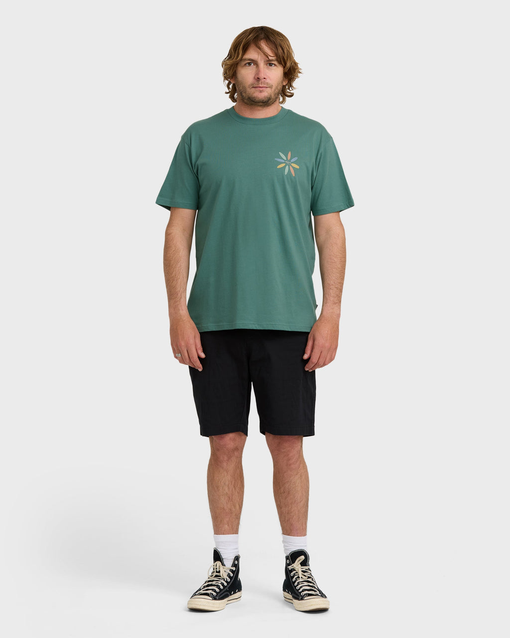 Billabong Quiver Premium Short Sleeve T-Shirt - Sage Green