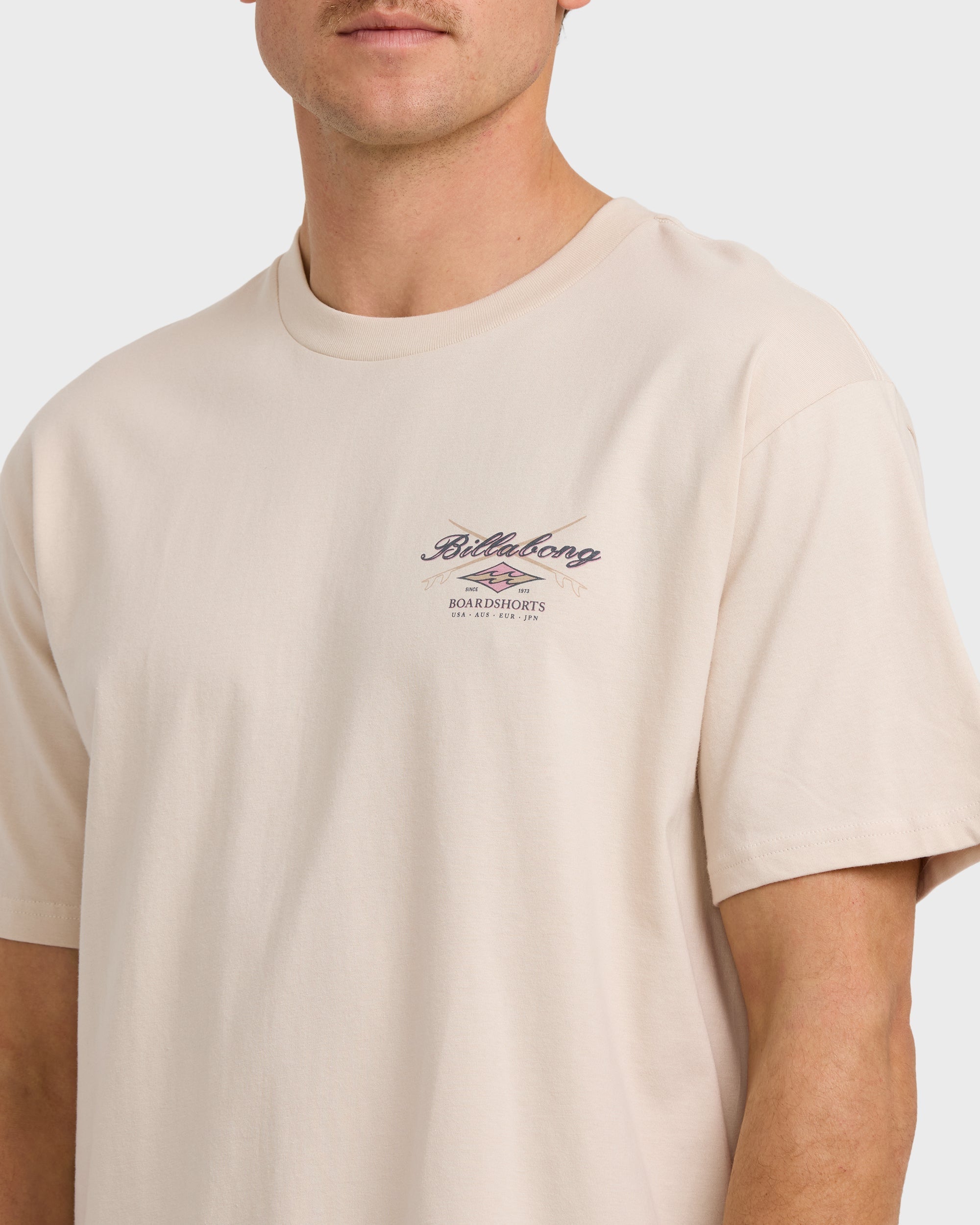 Billabong Crossboards Short Sleeve T-Shirt - Chino