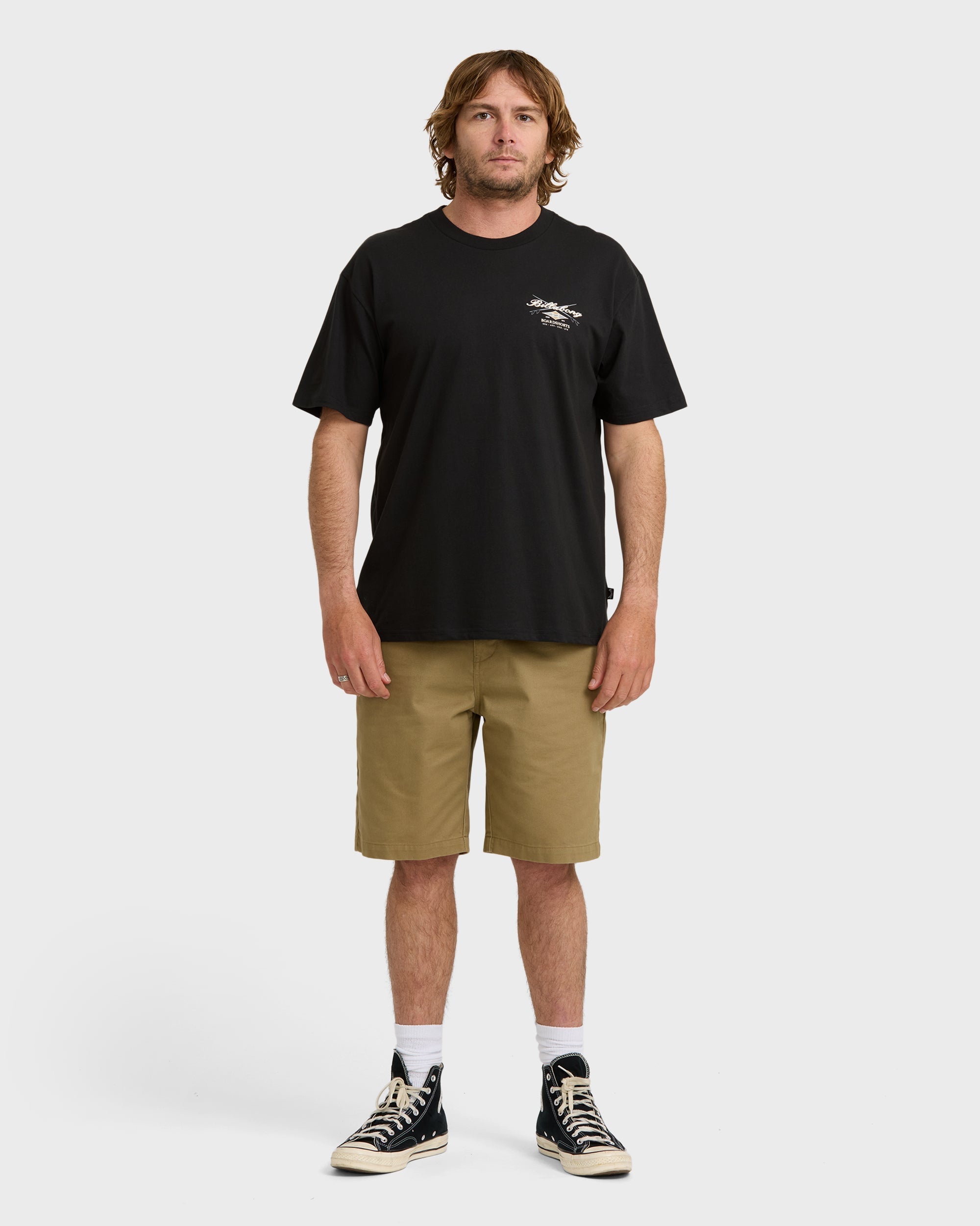 Billabong Crossboards Short Sleeve T-Shirt - Chino