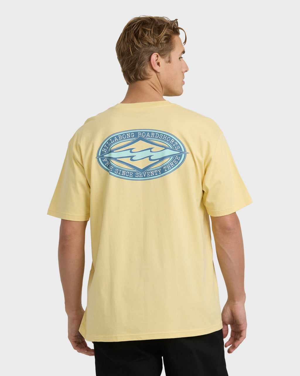 Billabong Rotor Diamond Regular Short Sleeve T-Shirt - Golden Yellow
