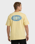 Billabong Rotor Diamond Regular Short Sleeve T-Shirt - Golden Yellow