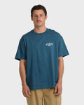 Billabong Heritage Arch OG Short Sleeve T-Shirt - Real Teal