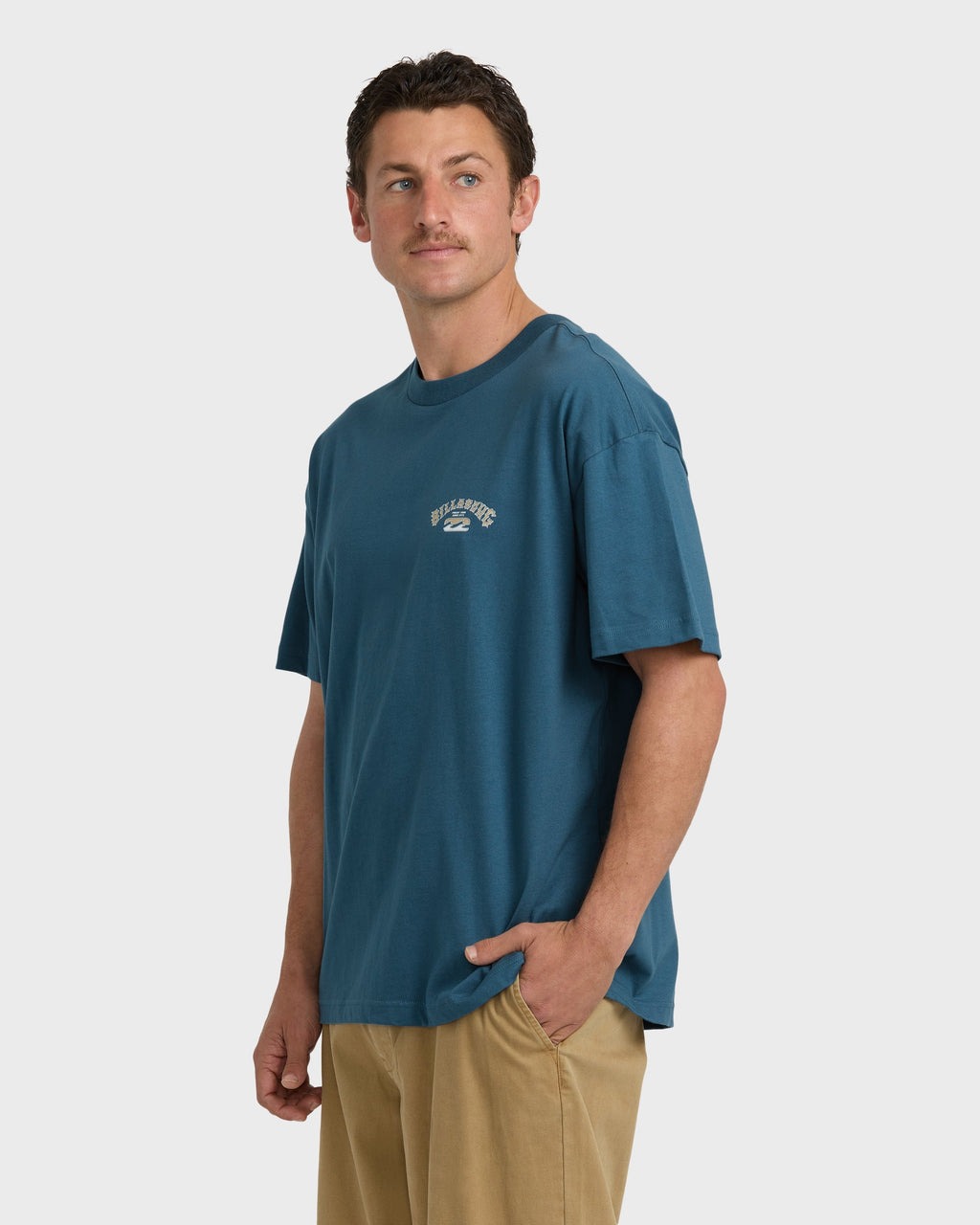 Billabong Heritage Arch OG Short Sleeve T-Shirt - Real Teal