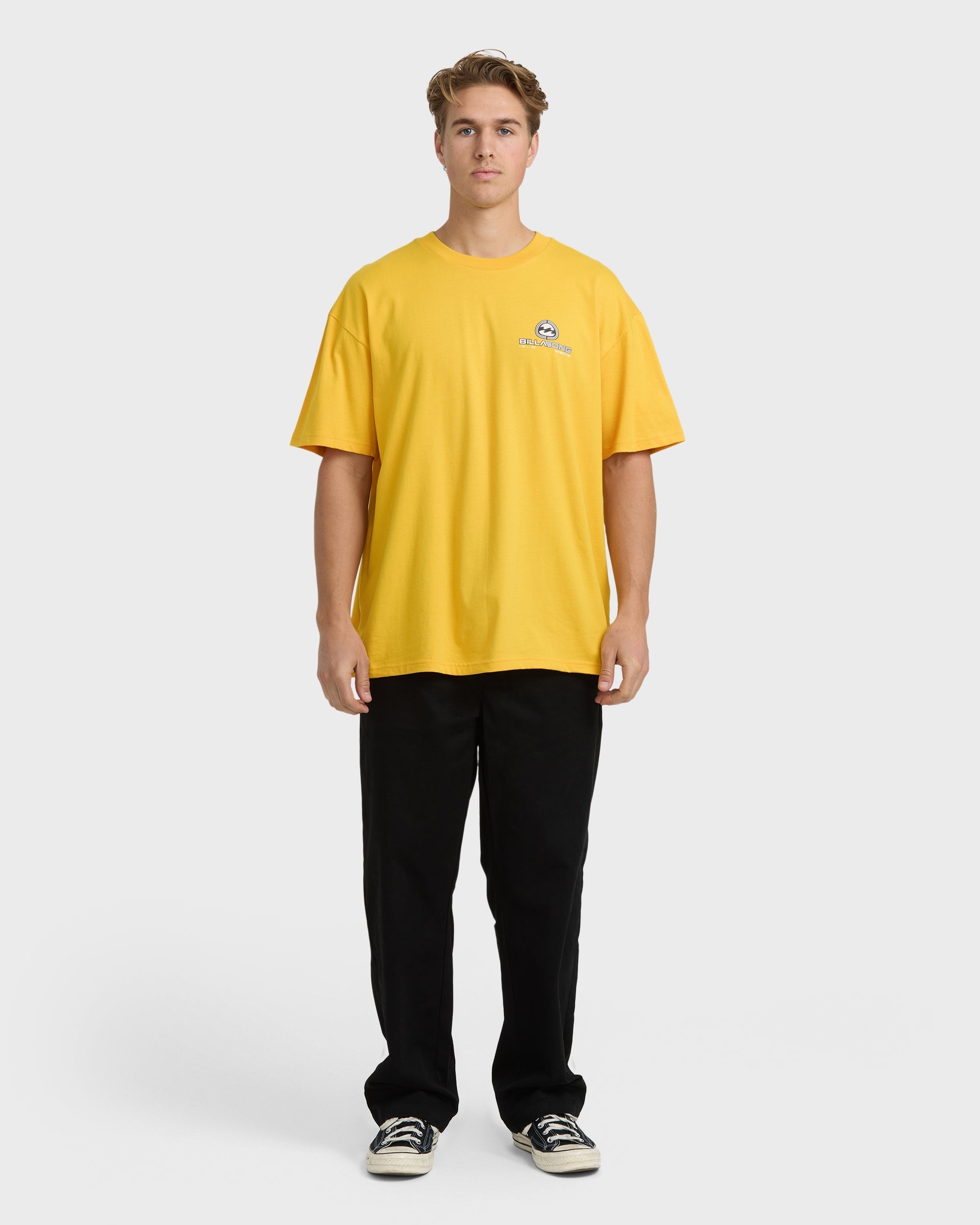 Billabong A.I. Bio Wave OG Short Sleeve T-Shirt - Yellow