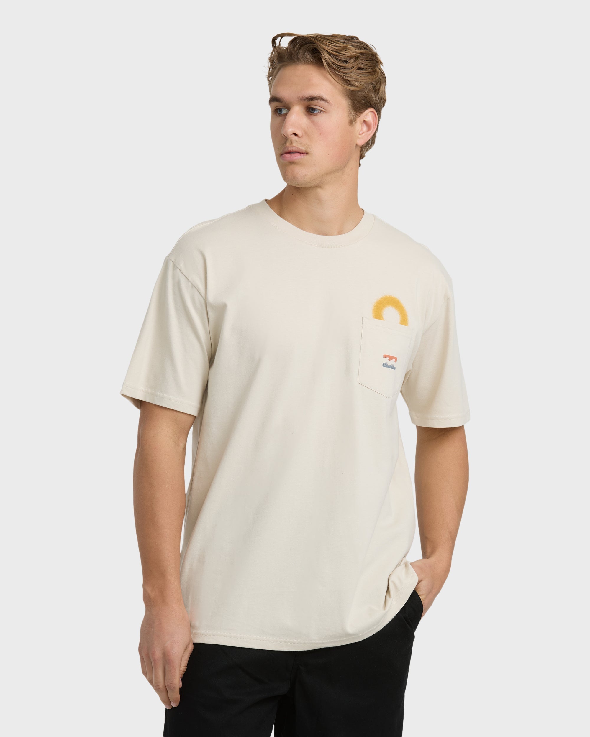 Billabong Eclipse Regular Short Sleeve T-Shirt - Chino