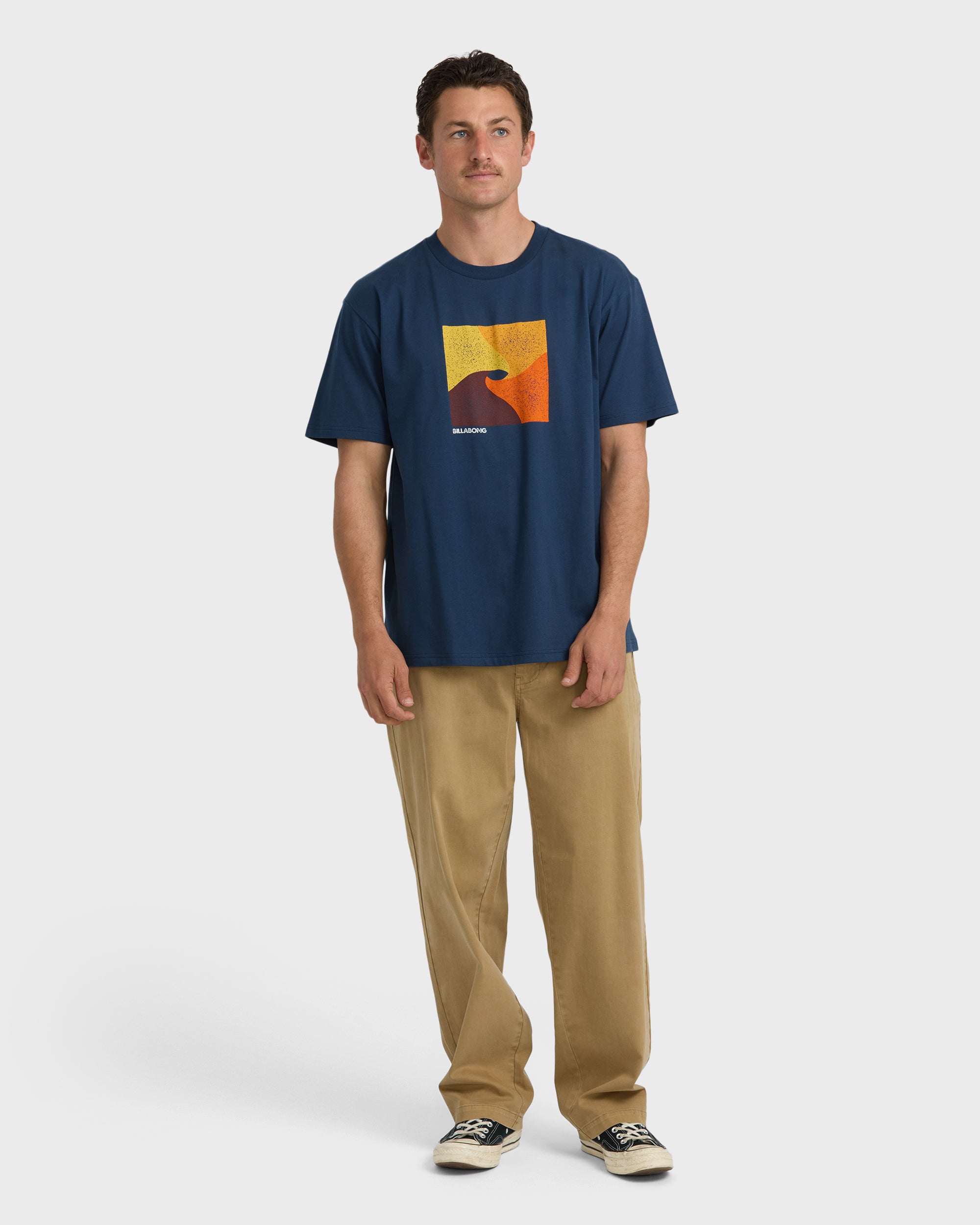 Billabong Minds Eye Regular Short Sleeve T-Shirt - Midnight