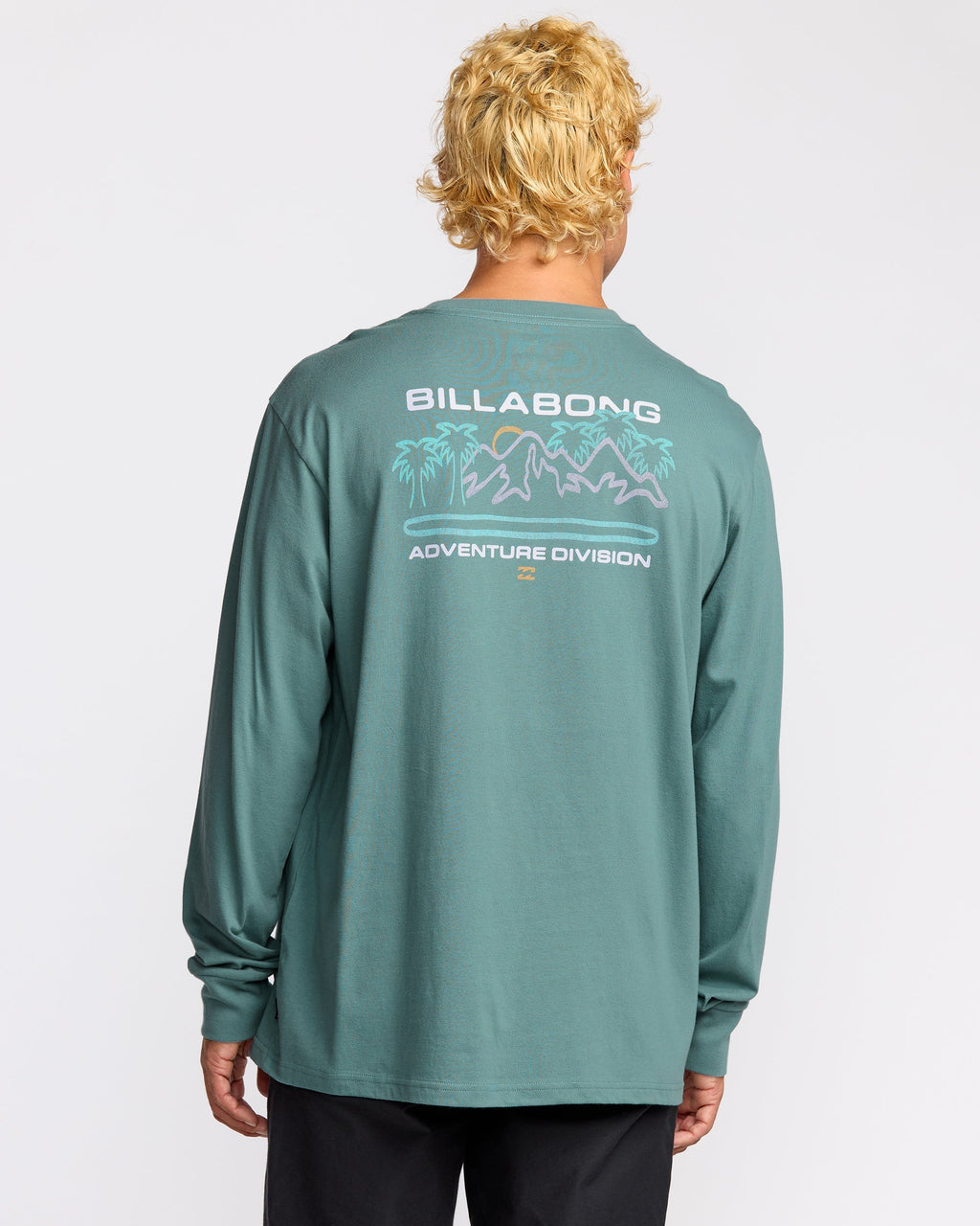 Billabong Coastal Range A/Div Long Sleeve T-Shirt - Sea Blue