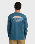 Billabong Runner Regular Long Sleeve T-Shirt - Real Teal