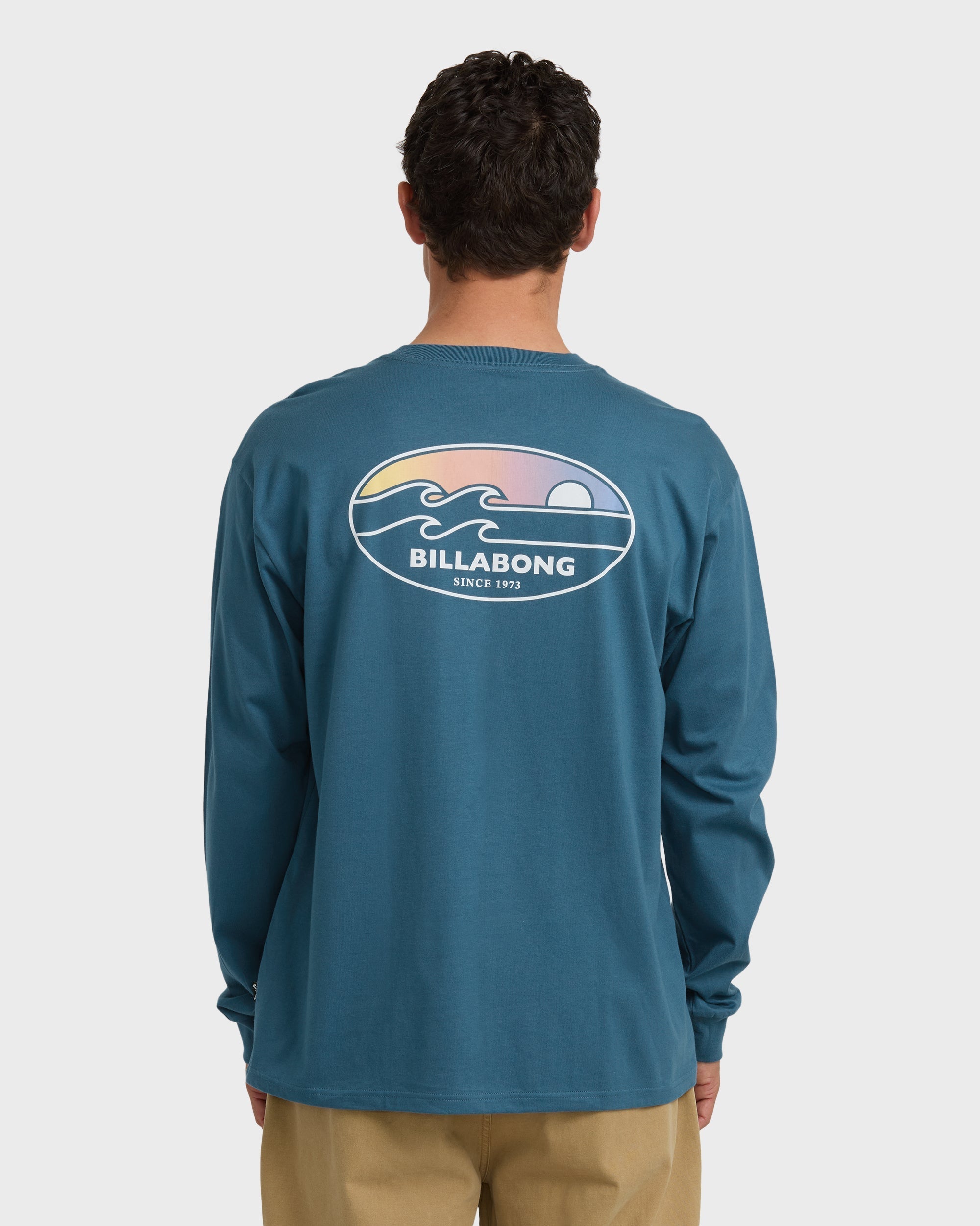 Billabong Runner Regular Long Sleeve T-Shirt - Real Teal