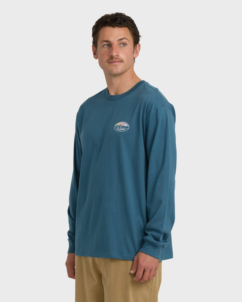 Billabong Runner Regular Long Sleeve T-Shirt - Real Teal