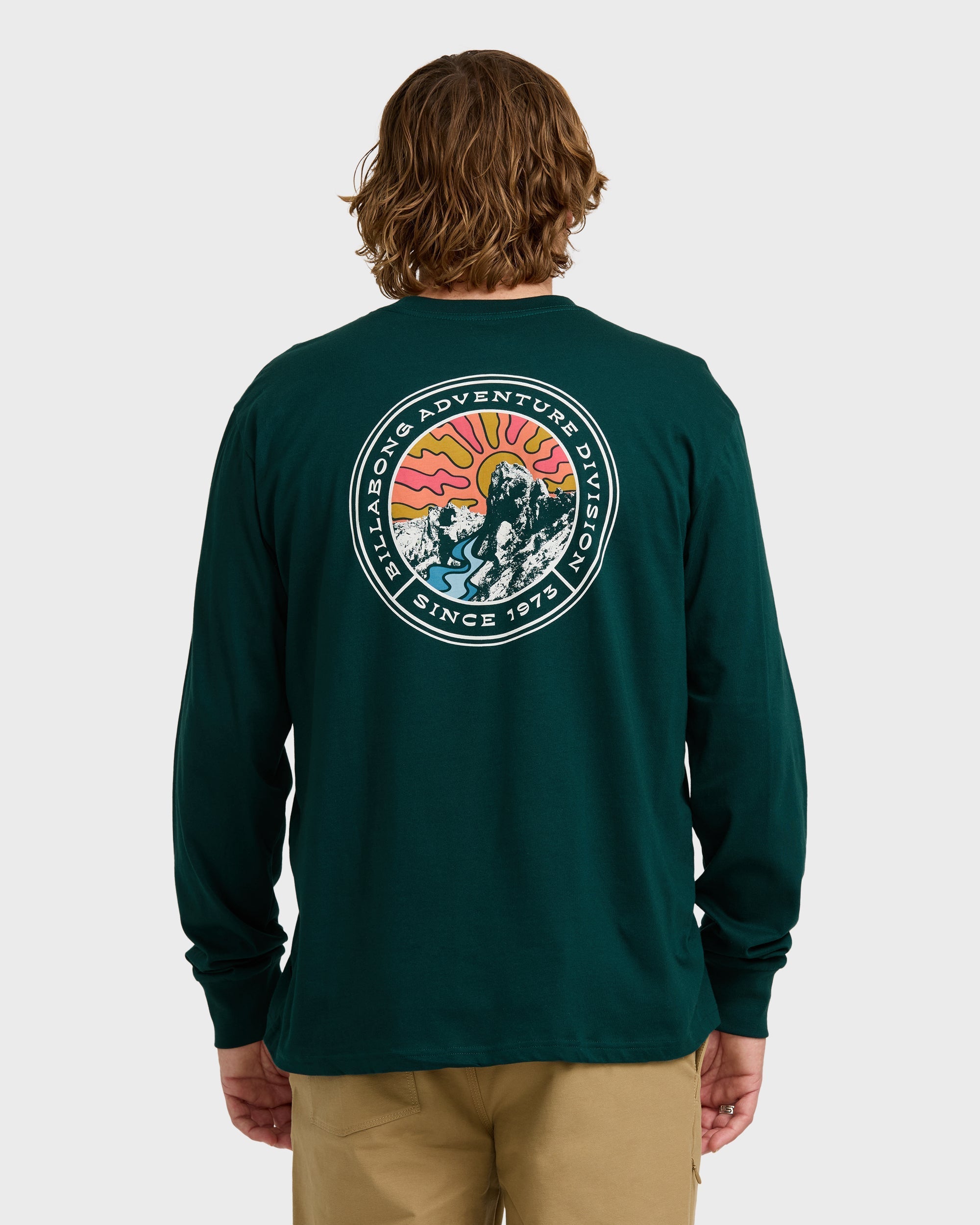 Billabong A/Div Rockies Long Sleeve T-Shirt - Spruce Green