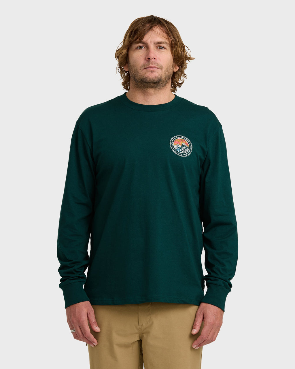 Billabong A/Div Rockies Long Sleeve T-Shirt - Spruce Green