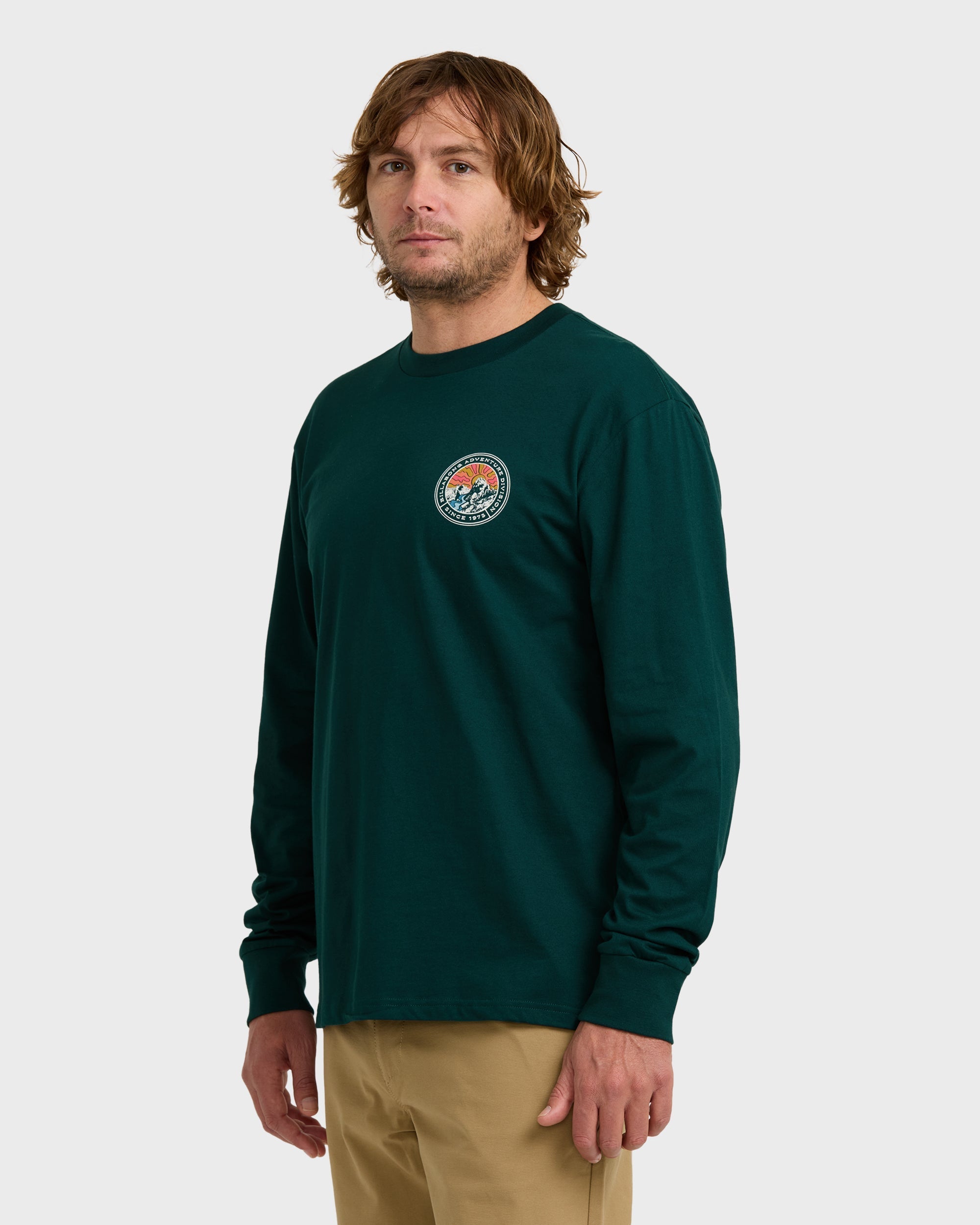 Billabong A/Div Rockies Long Sleeve T-Shirt - Spruce Green