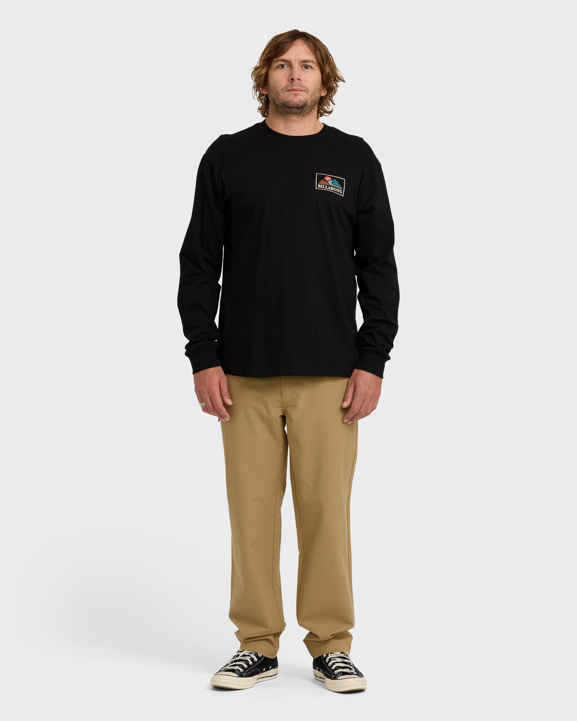 Billabong A/Div Range Long Sleeve T-Shirt - Black