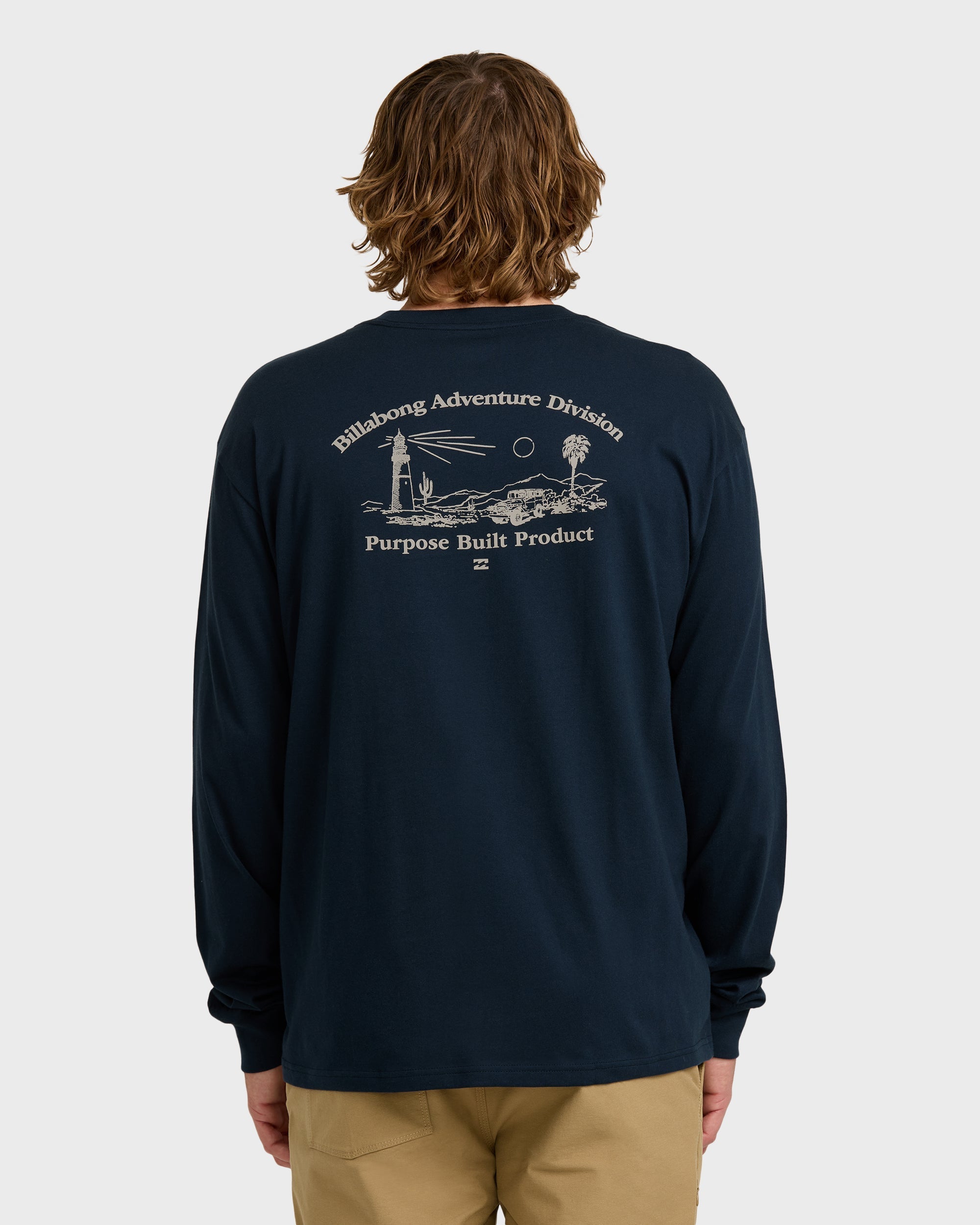 Billabong A/Div Scenic Route Long Sleeve T-Shirt - Navy