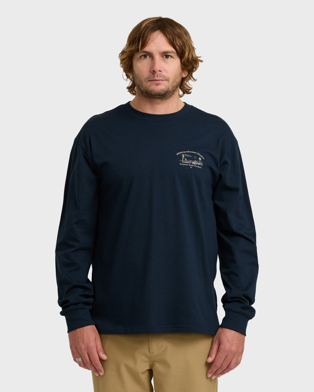 Billabong A/Div Scenic Route Long Sleeve T-Shirt - Navy