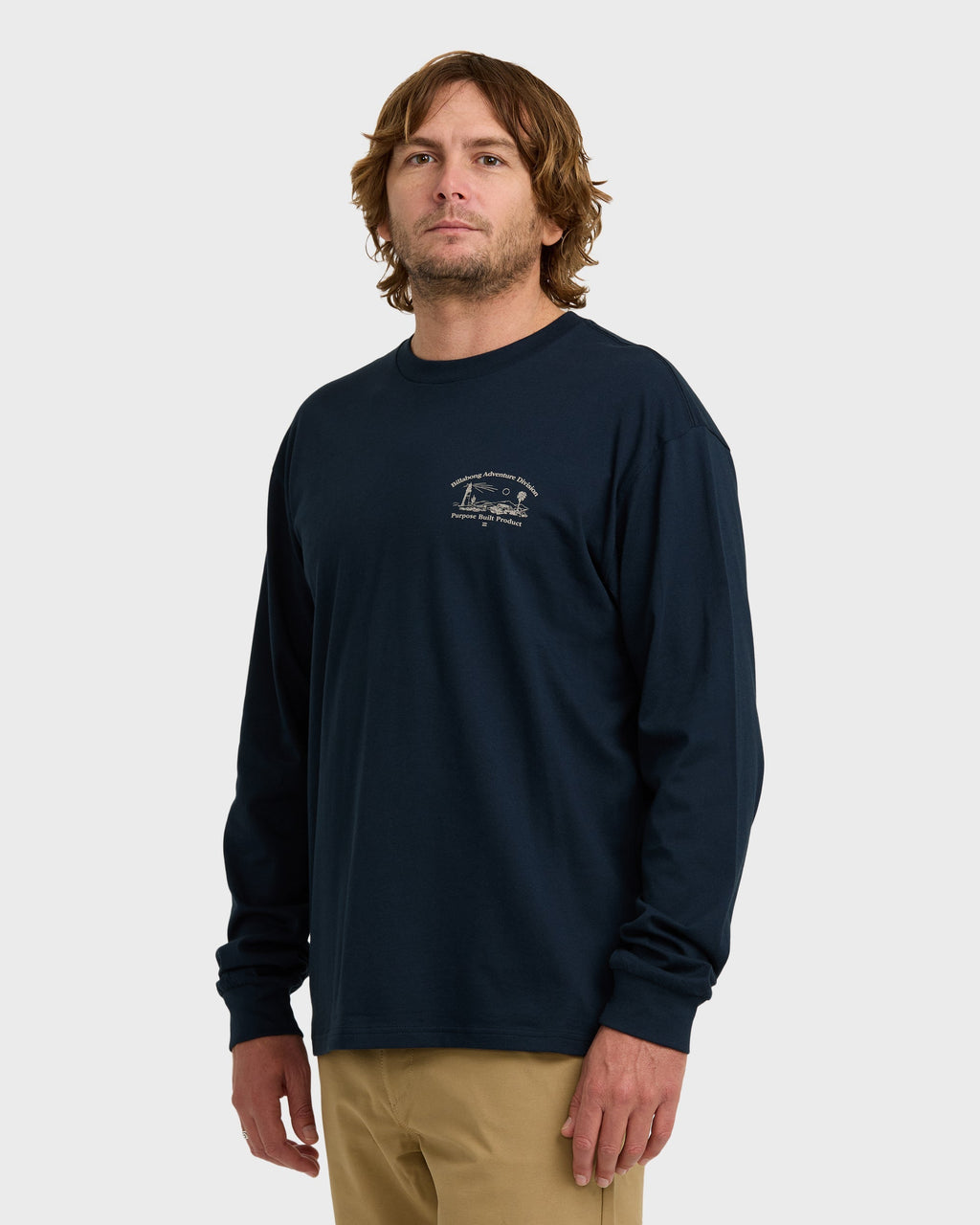 Billabong A/Div Scenic Route Long Sleeve T-Shirt - Navy