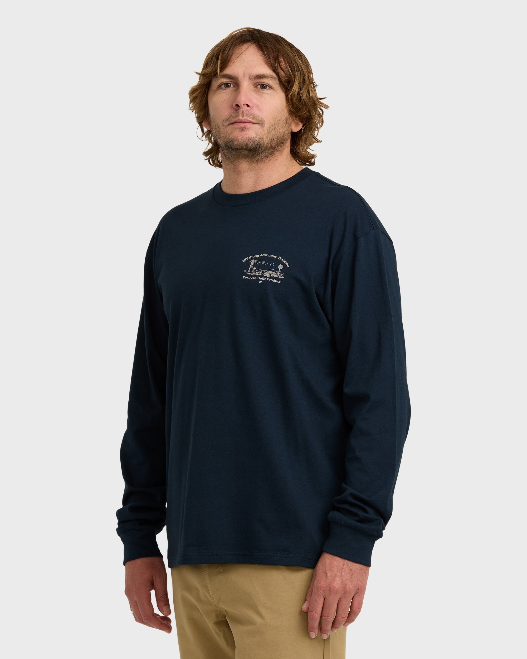 Billabong A/Div Scenic Route Long Sleeve T-Shirt - Navy
