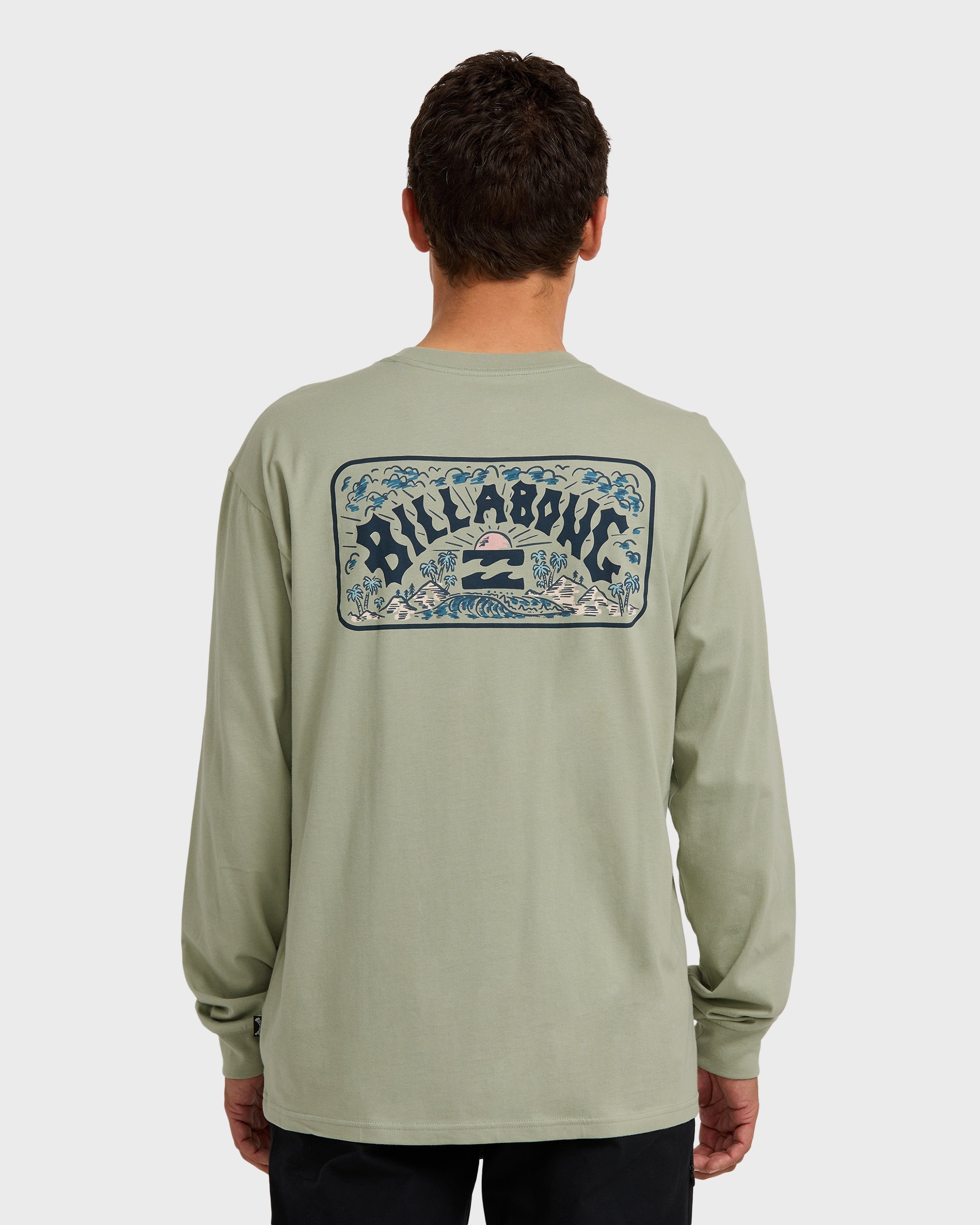 Billabong A/Div Scenic Arch Long Sleeve T-Shirt - Seagrass