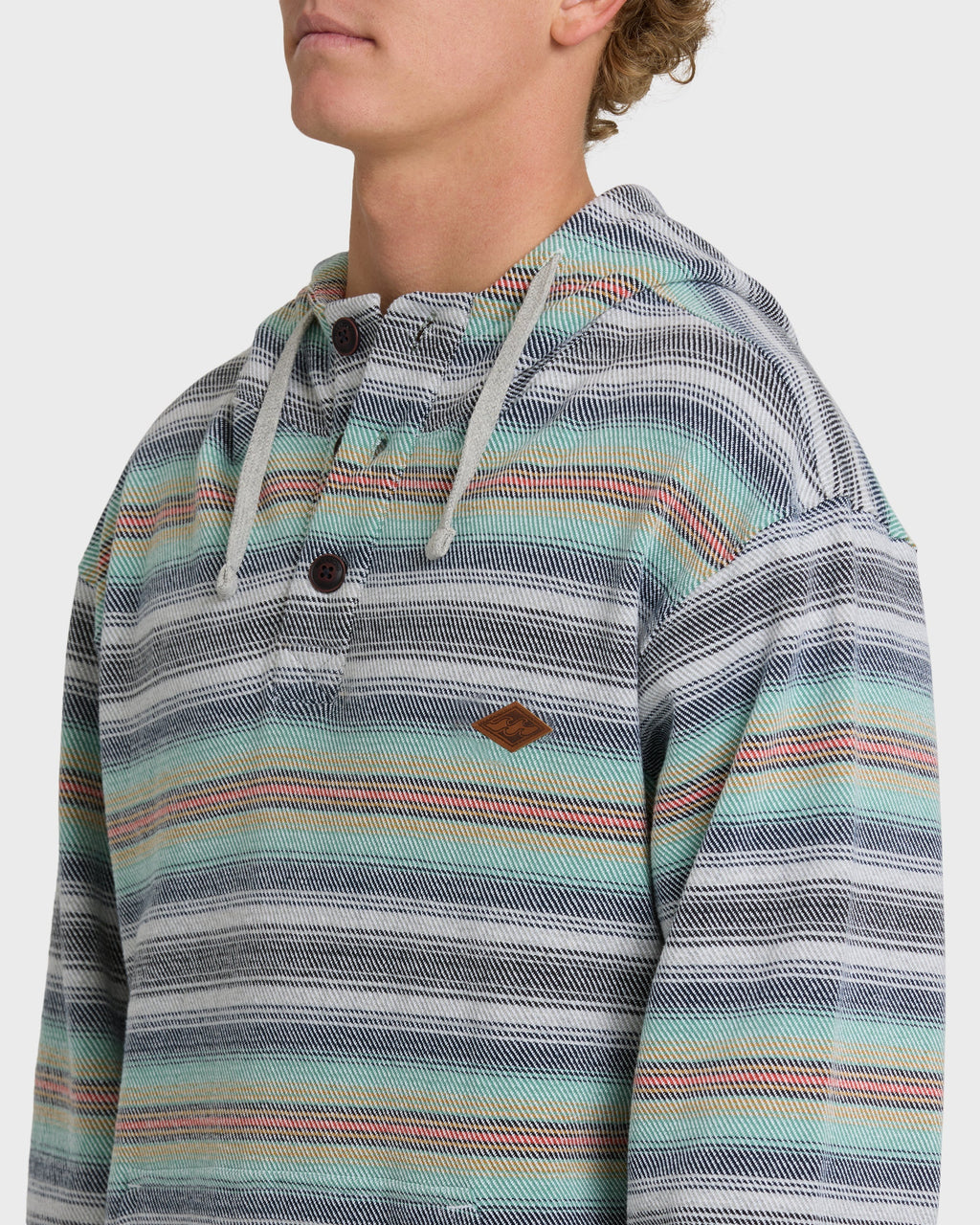 Billabong Rancho Pullover YD Pullover Hoodie - Heather Gray