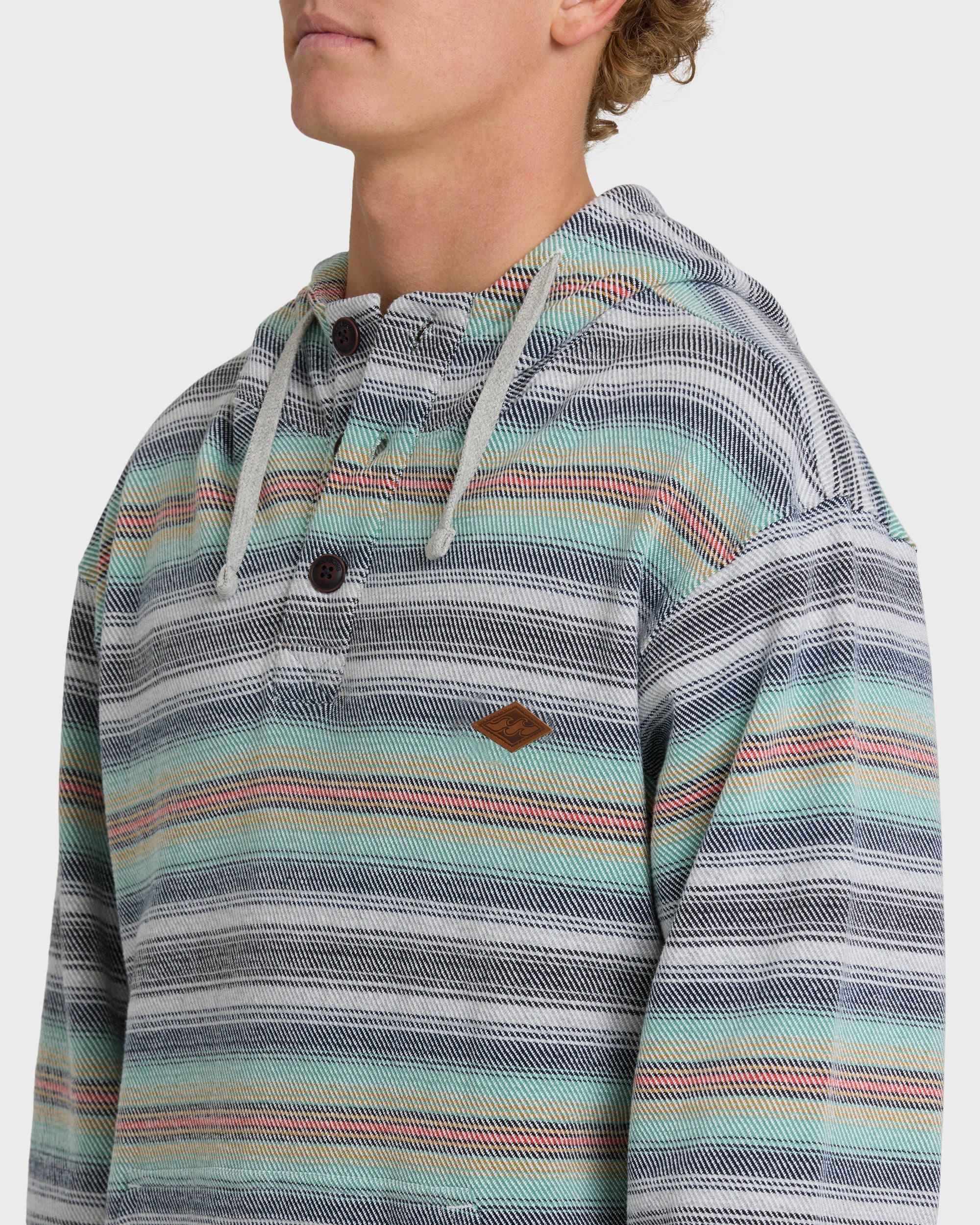 Billabong Rancho Pullover YD Pullover Hoodie - Heather Gray