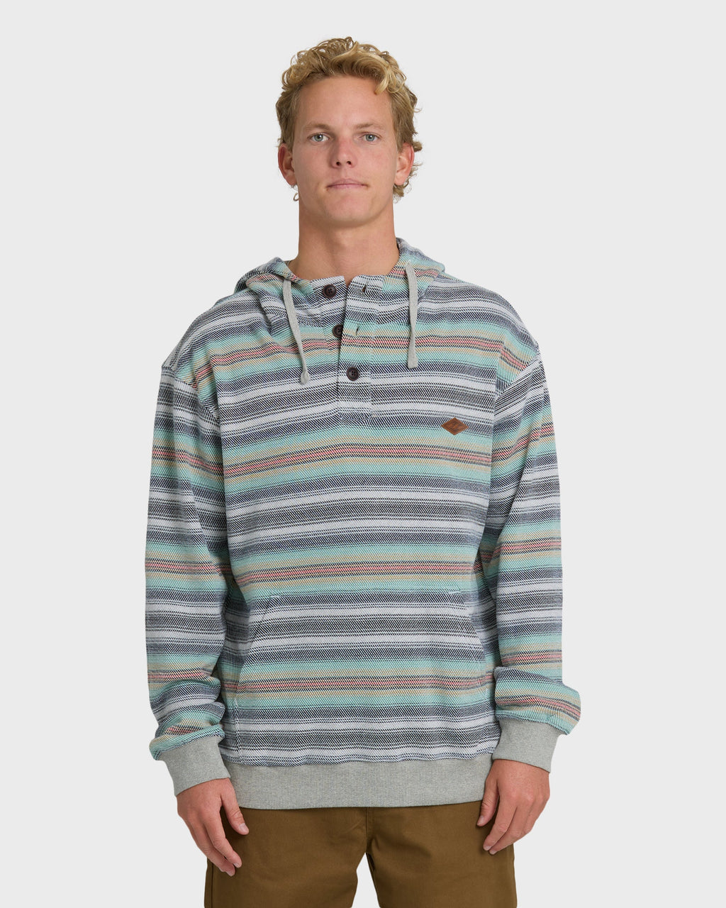 Billabong Rancho Pullover YD Pullover Hoodie - Heather Gray