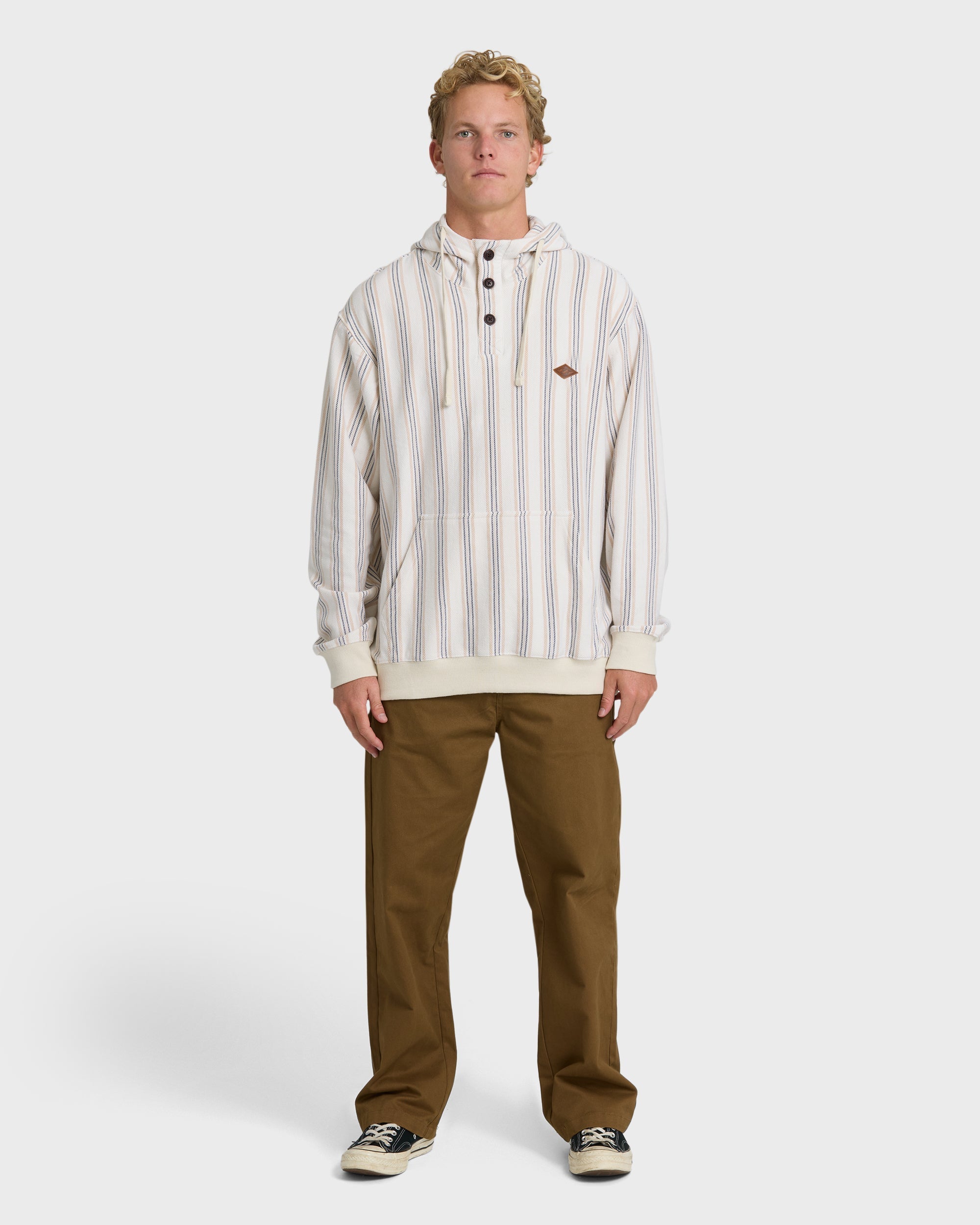 Billabong Rancho Pullover YD Pullover Hoodie - Oatmeal