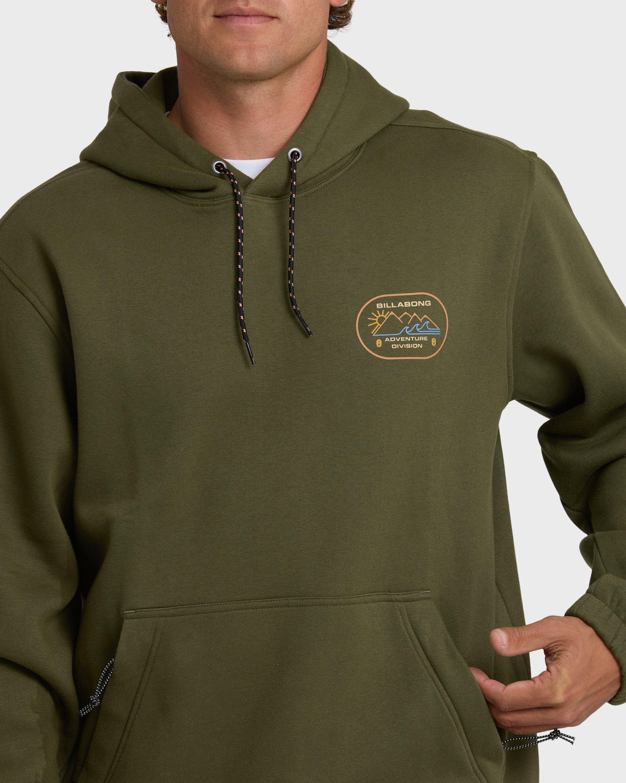Billabong A/Div Compass Pullover Hoodie - Winter Moss