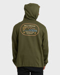 Billabong A/Div Compass Pullover Hoodie - Winter Moss