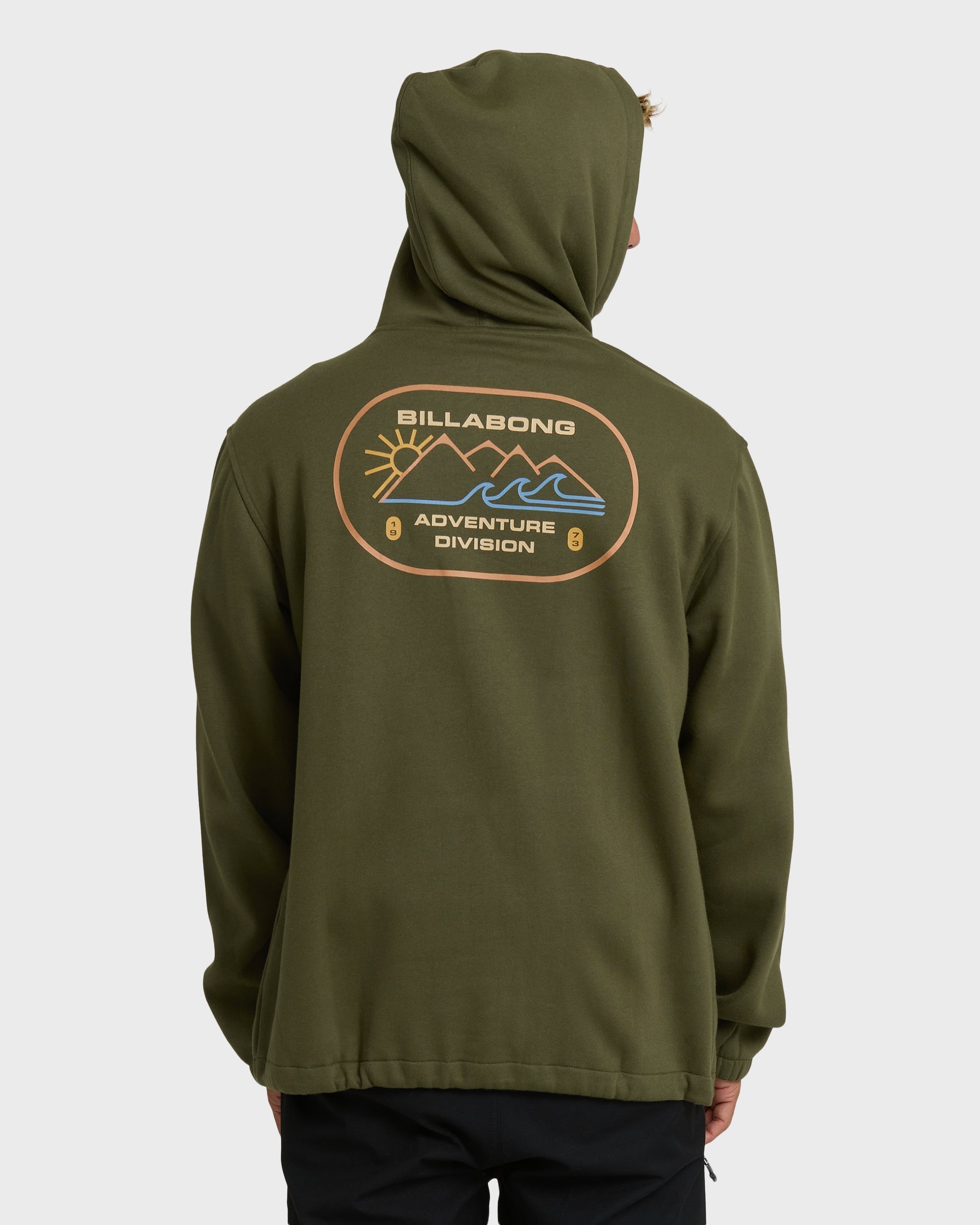 Billabong A/Div Compass Pullover Hoodie - Winter Moss
