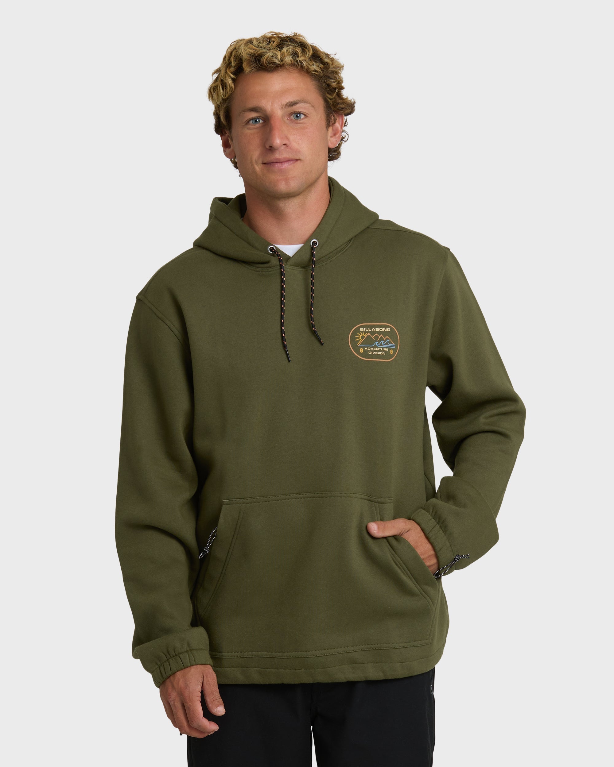 Billabong A/Div Compass Pullover Hoodie - Winter Moss