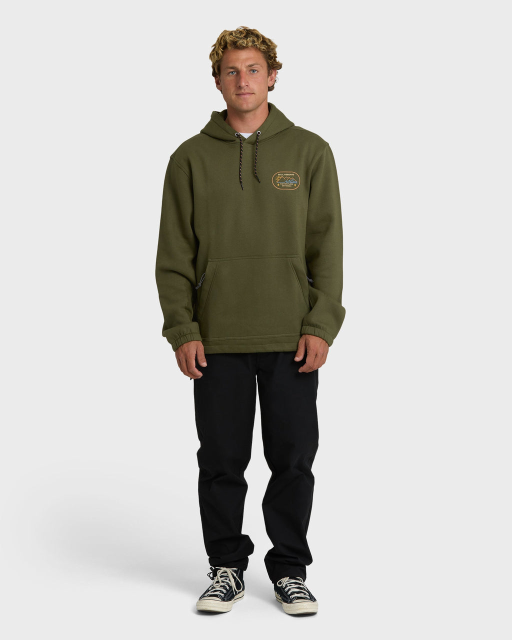 Billabong A/Div Compass Pullover Hoodie - Winter Moss