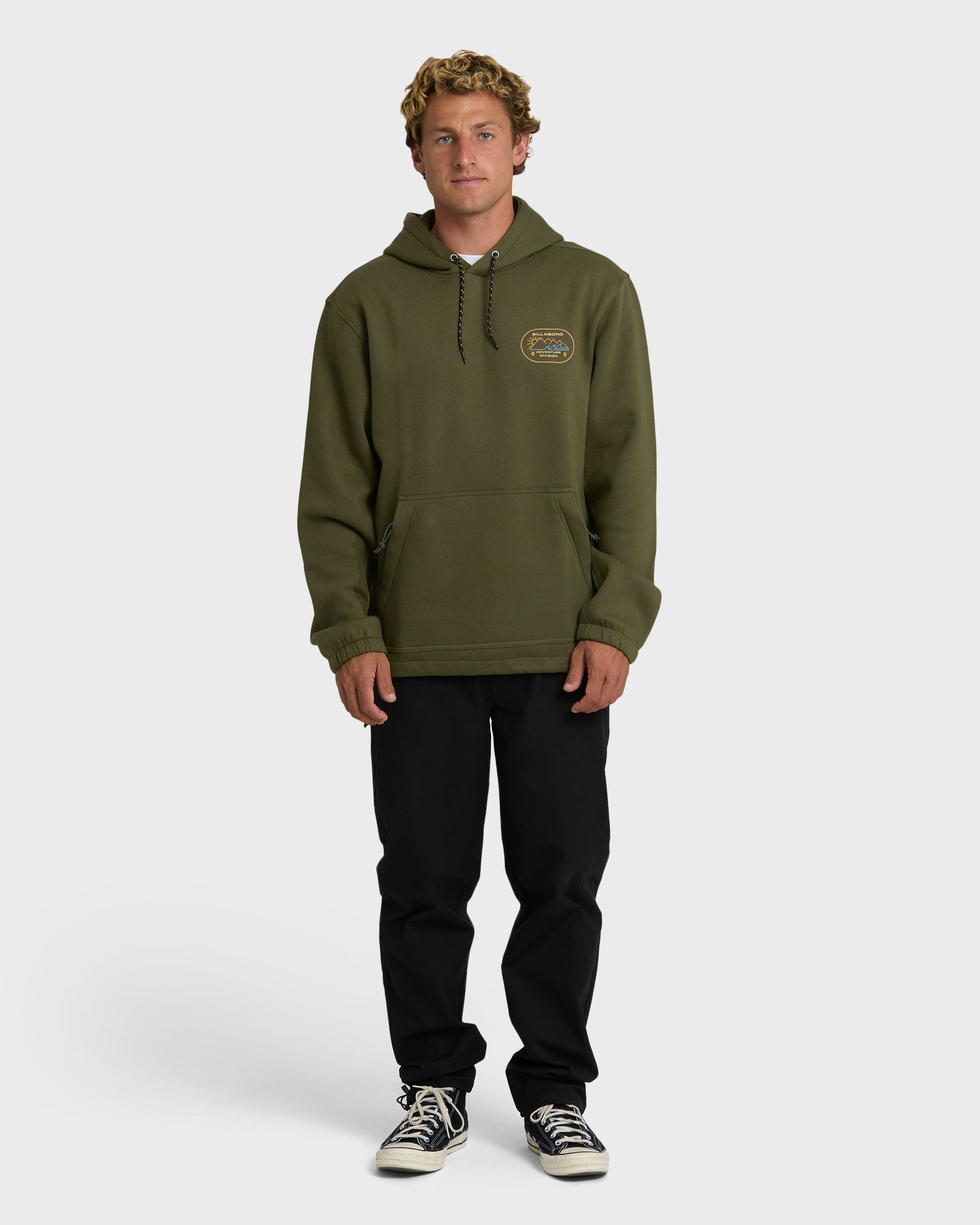 Billabong A/Div Compass Pullover Hoodie - Winter Moss