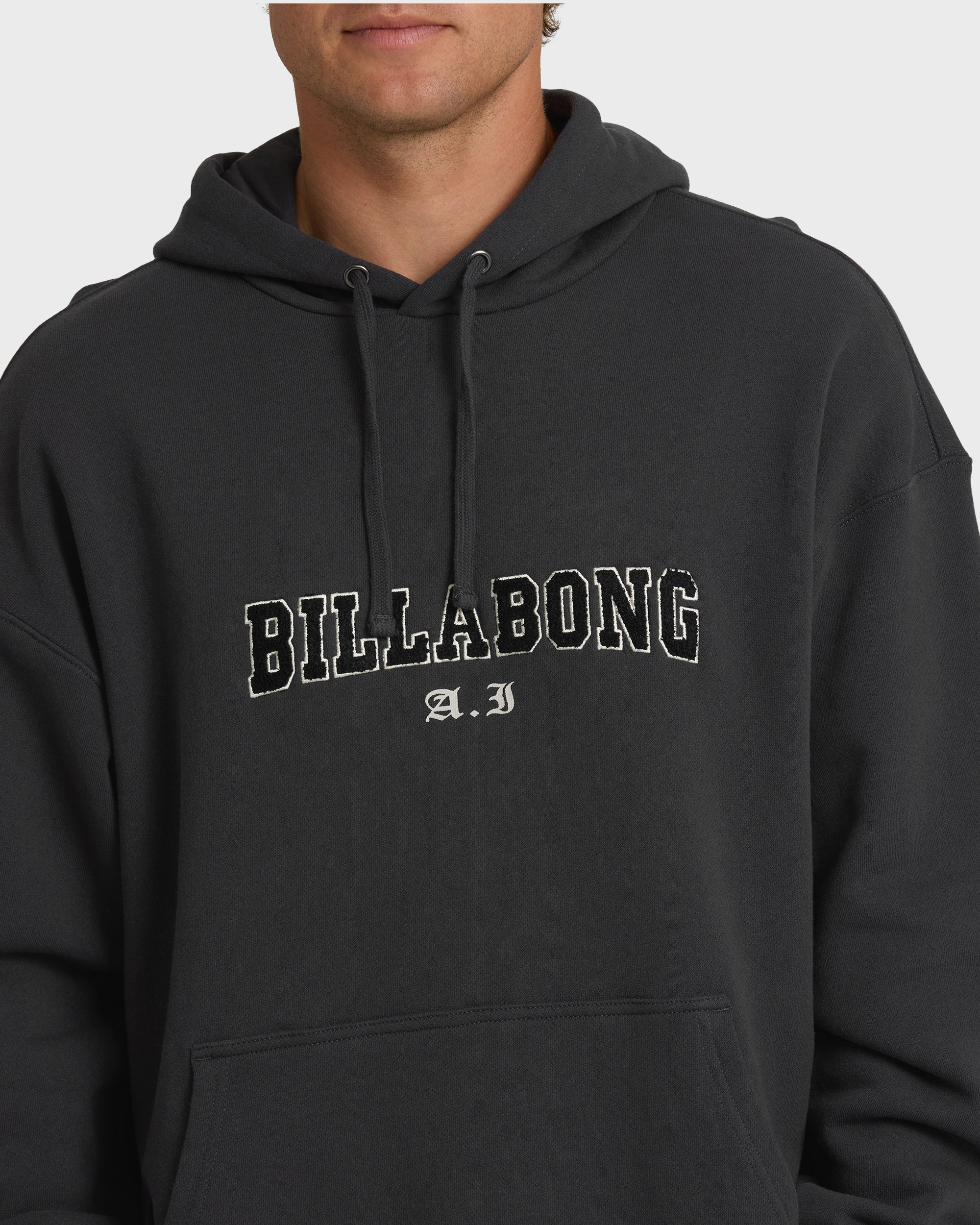 Billabong A.I. Forever Applique Hoodie - Black