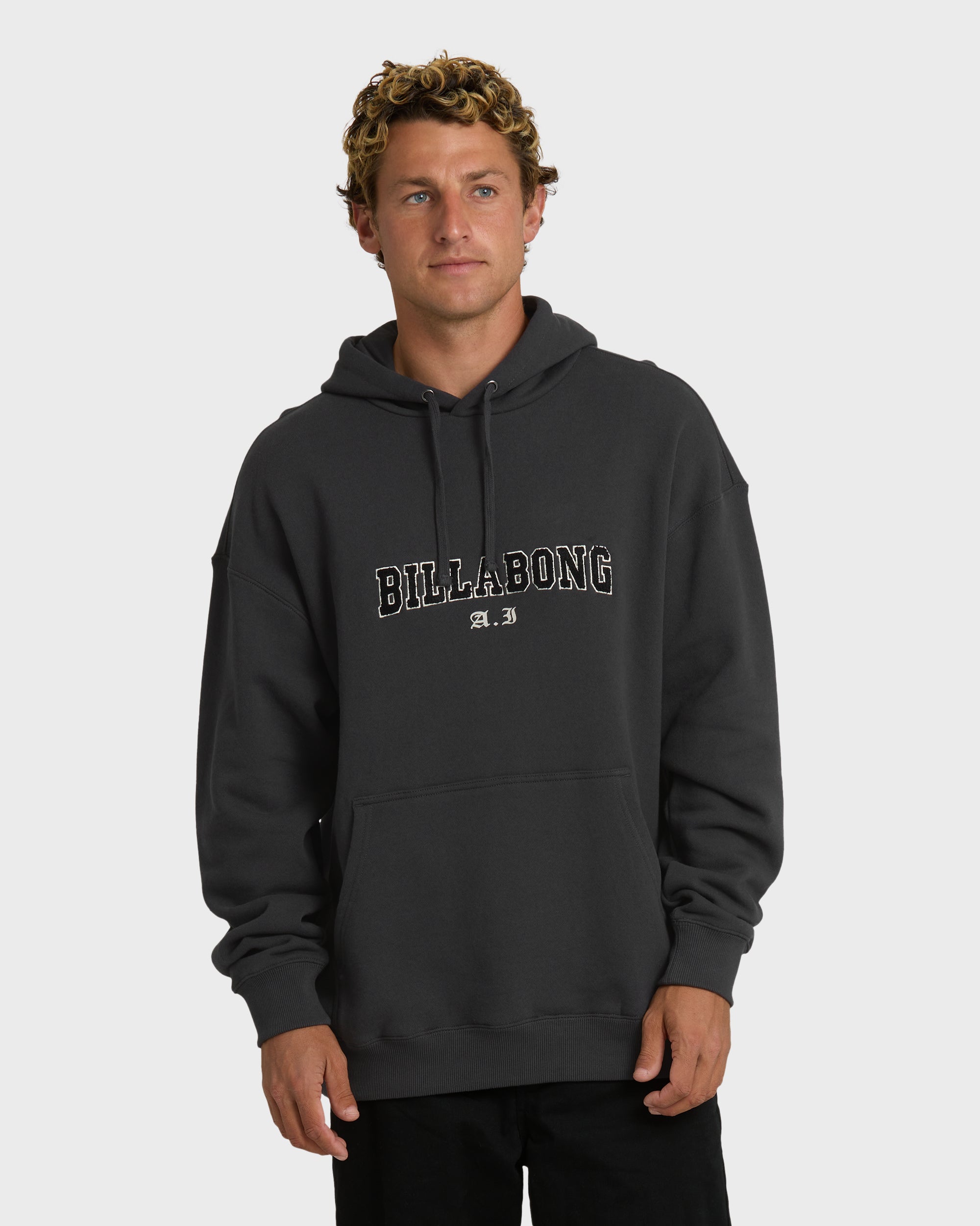 Billabong A.I. Forever Applique Hoodie - Black