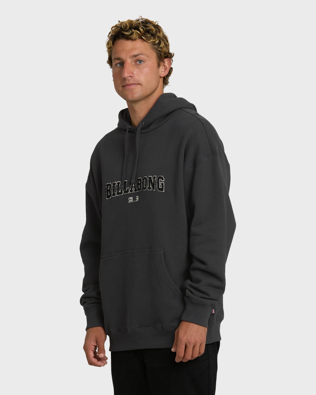 Billabong A.I. Forever Applique Hoodie - Black