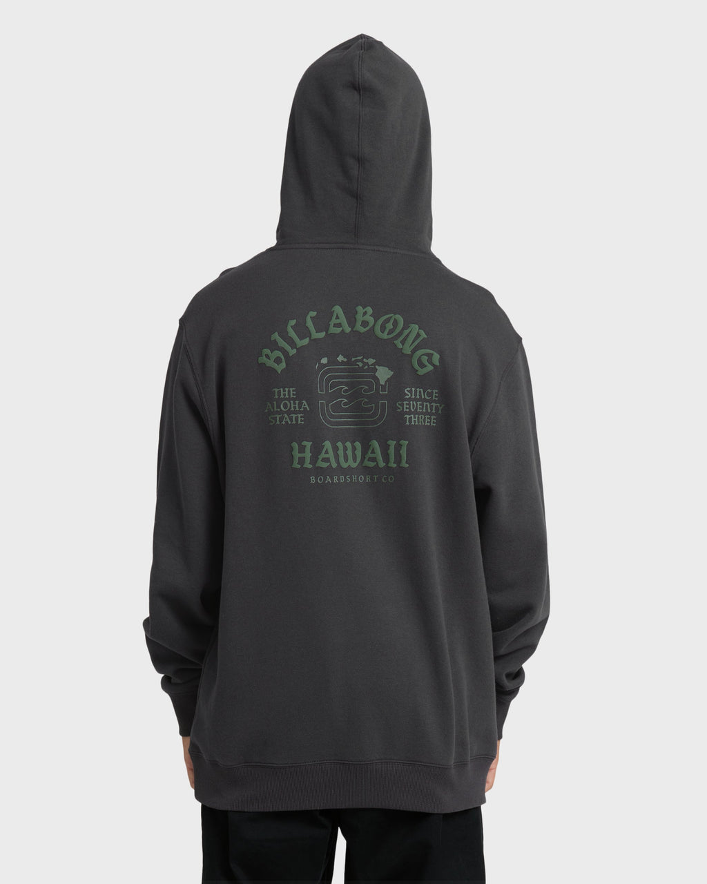 Billabong Island Chain Hawaii Pullover Hoodie - Black