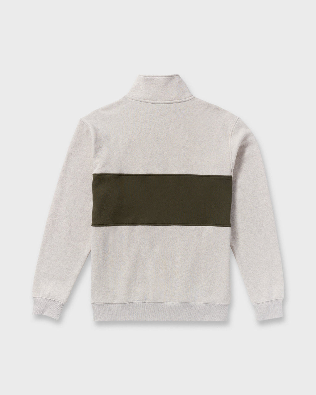 Billabong Bad Dog 3/4 Zip Mockneck Sweatshirt - Sand Htr