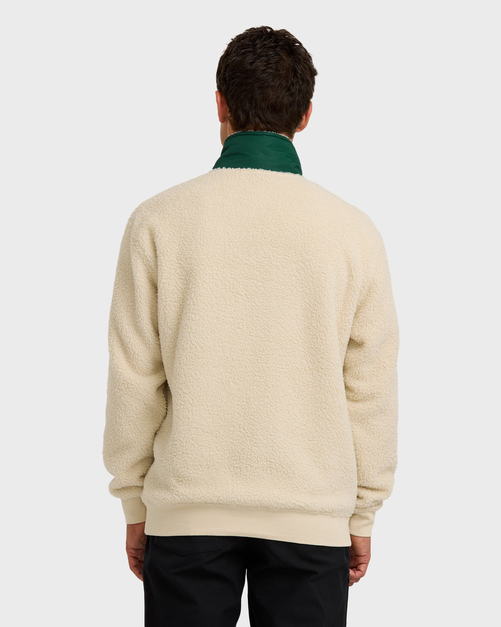 Billabong Salinity Now Boundary Mock Neck Sweatshirt - Chino