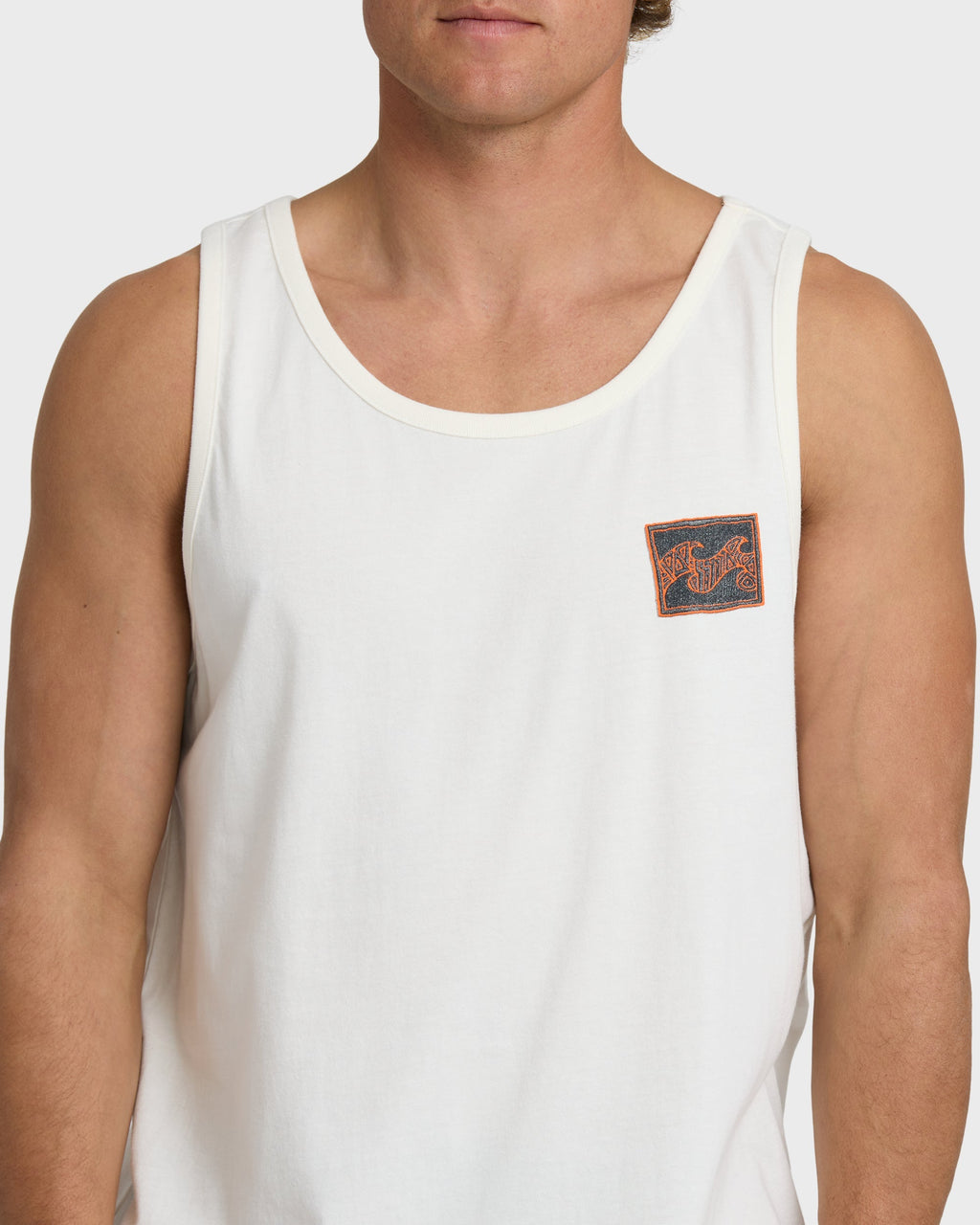 Billabong Crayon Wave Tank - Off White