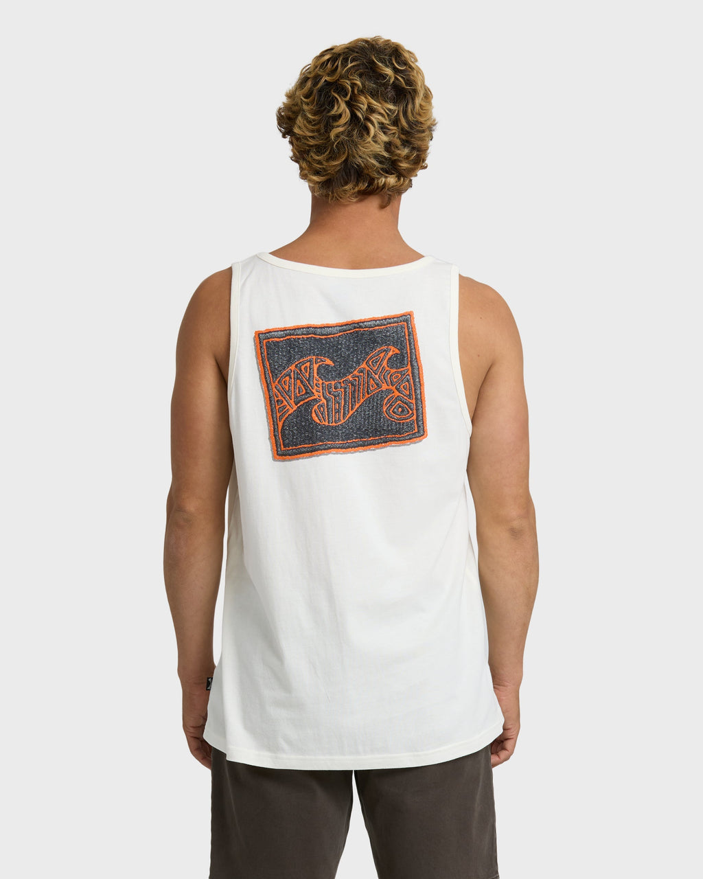 Billabong Crayon Wave Tank - Off White