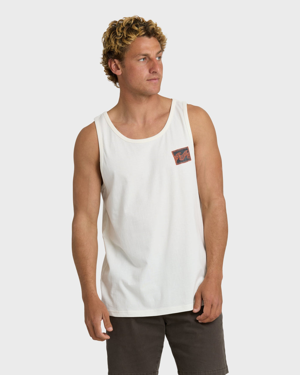 Billabong Crayon Wave Tank - Off White