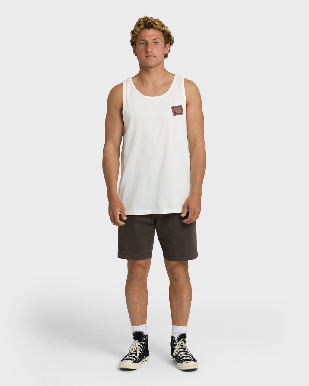 Billabong Crayon Wave Tank - Off White
