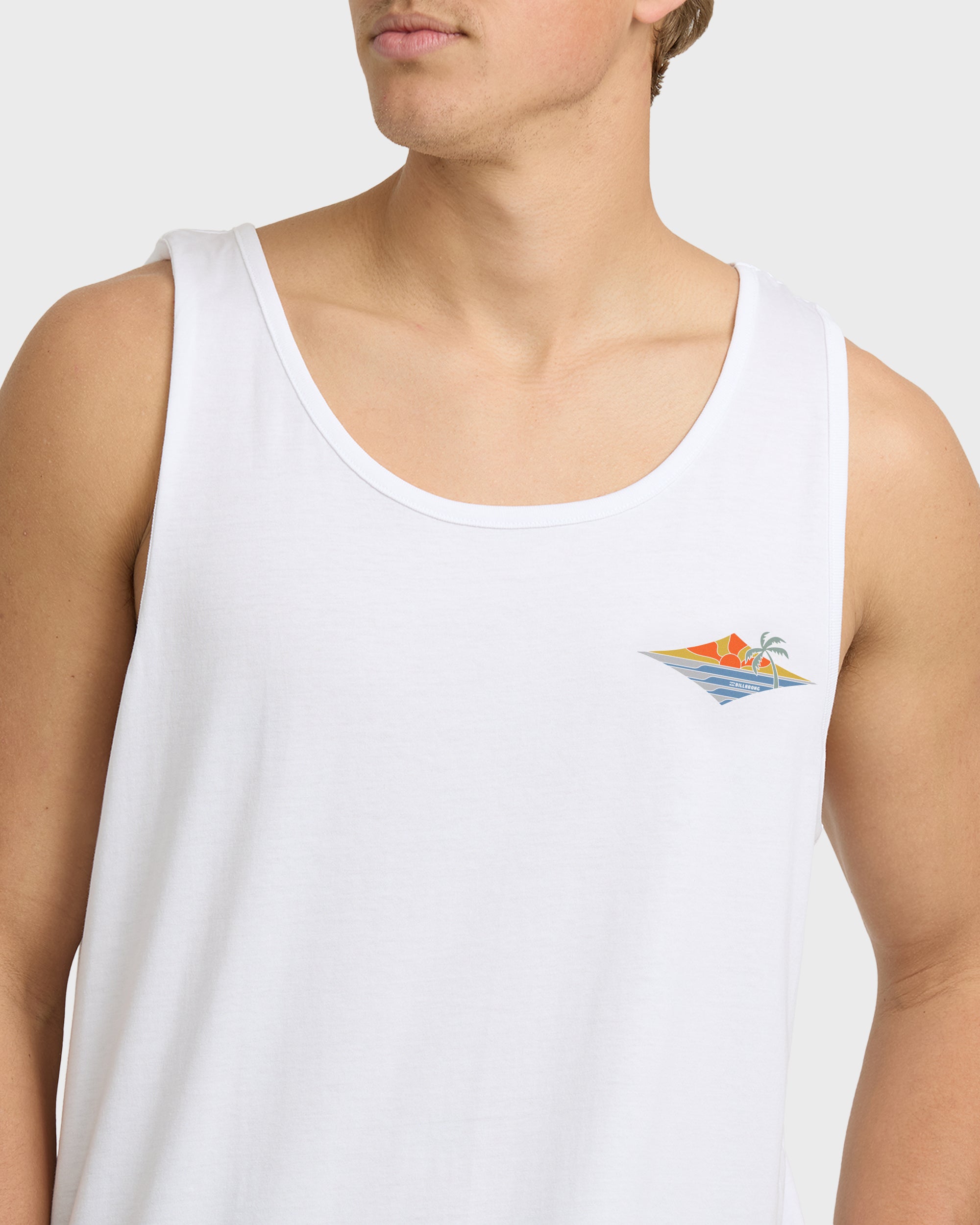 Billabong Point Of View Premium Tank - White